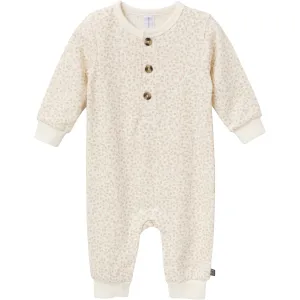 Baby Girls Ivory Ditsy Floral Waffle Slouch Romper Gerber Childrenswea