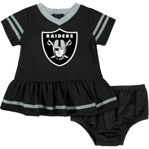 Baby Girls Las Vegas Raiders Dress & Diaper Cover Set Gerber Childrenswea