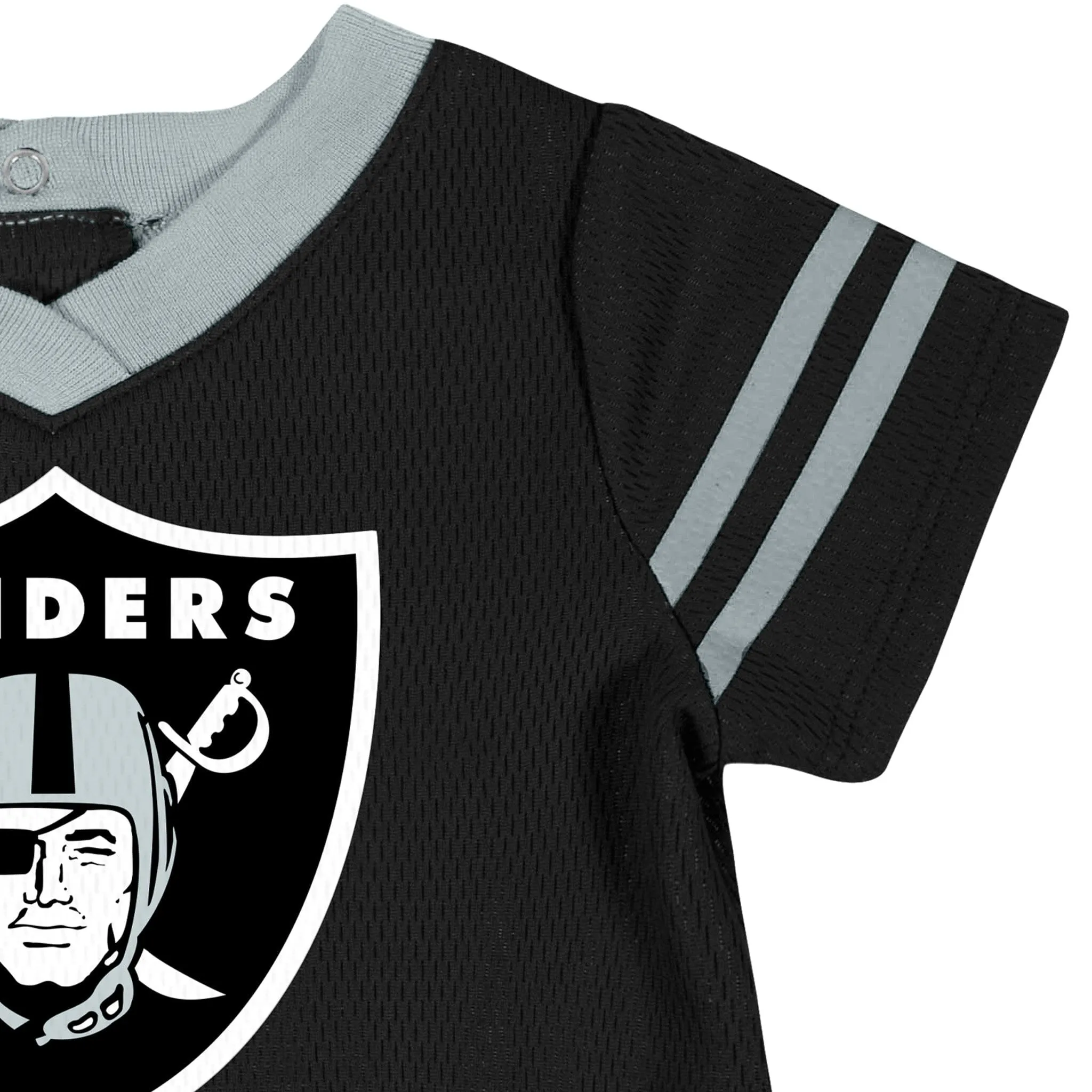 Baby Girls Las Vegas Raiders Dress & Diaper Cover Set Gerber Childrenswea