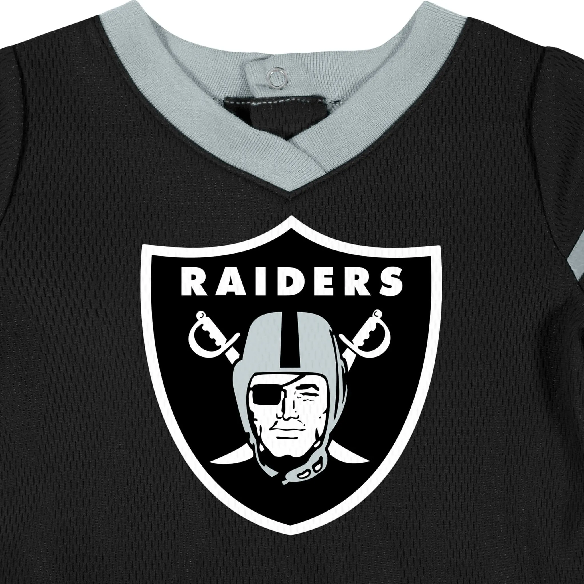 Baby Girls Las Vegas Raiders Dress & Diaper Cover Set Gerber Childrenswea