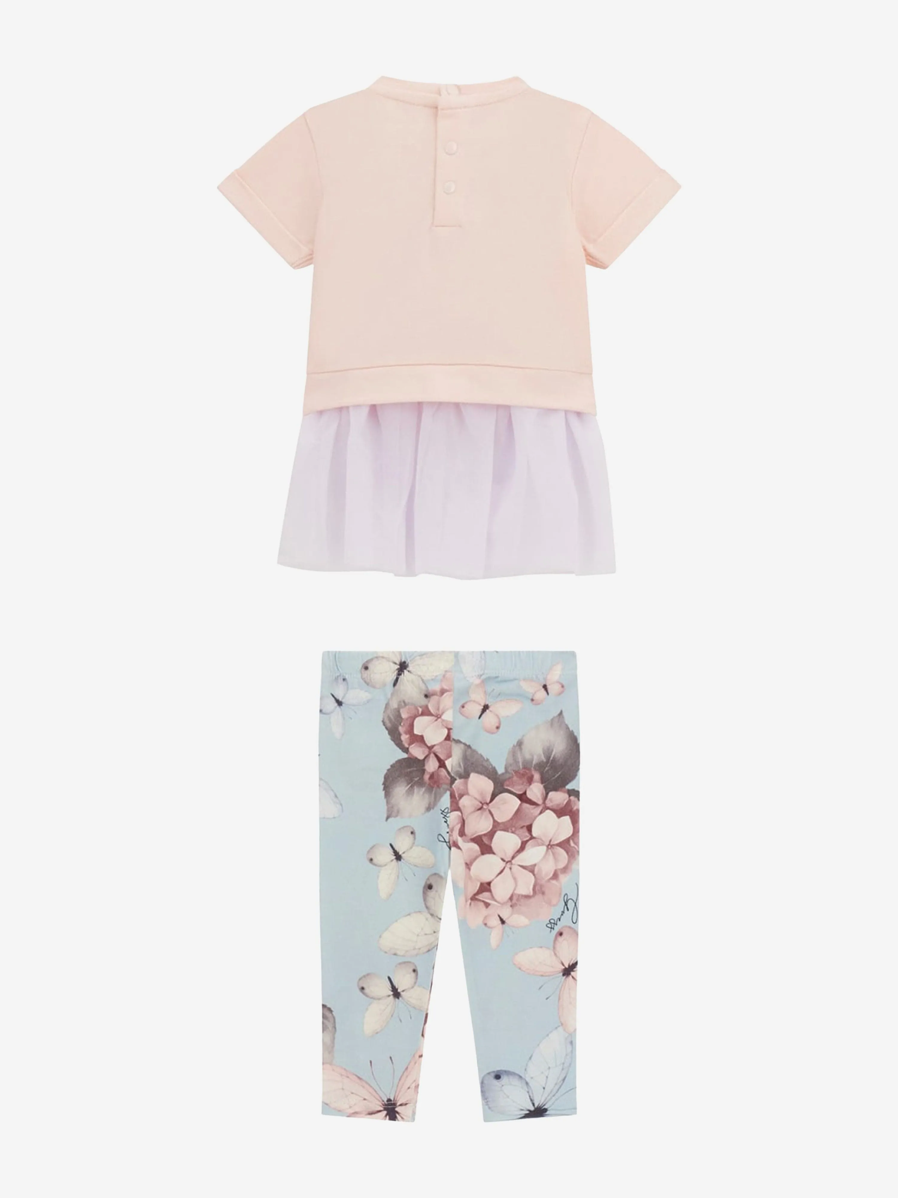 Baby Girls Legging Set in Pink