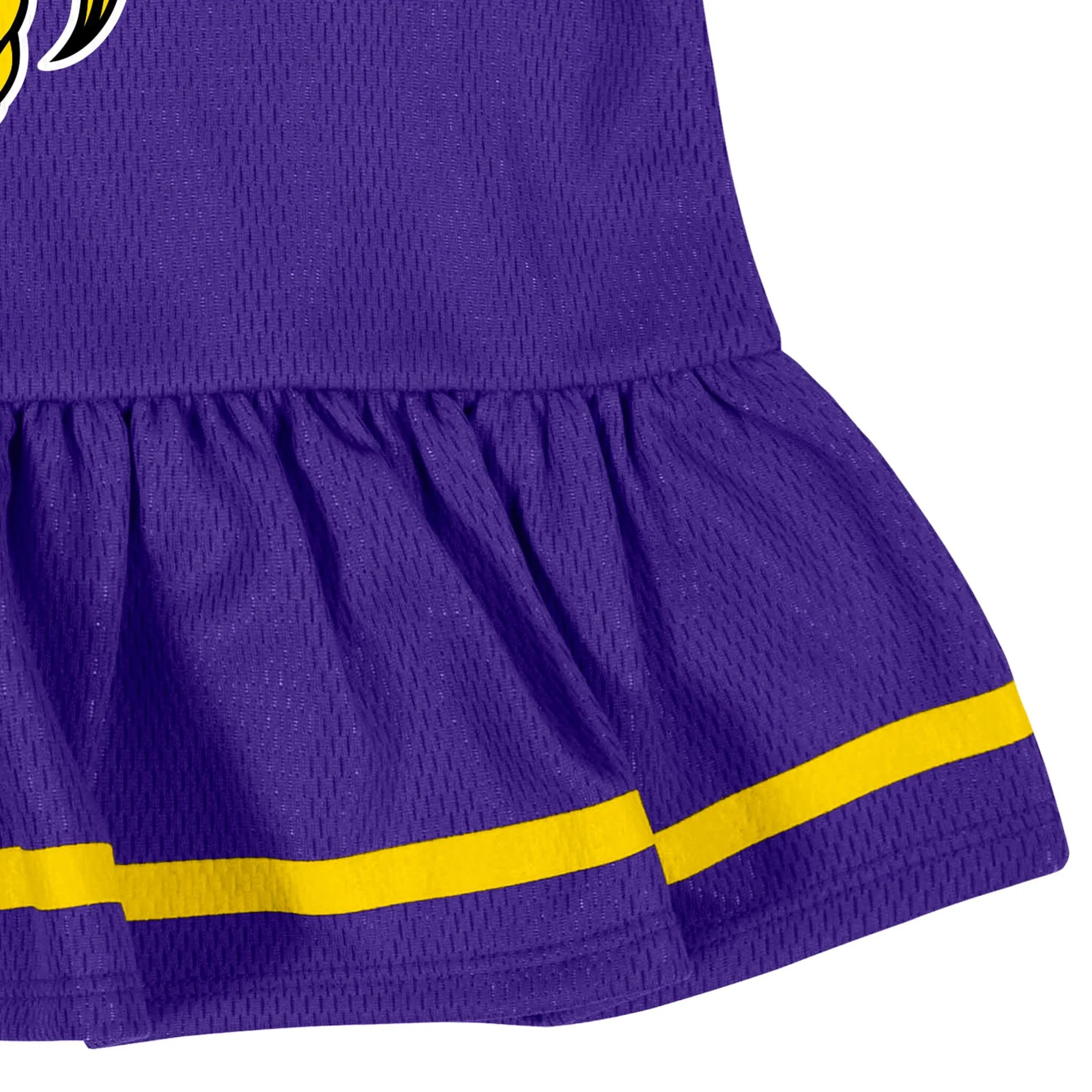 Baby Girls Minnesota Vikings Cheerleader Dress and Diaper Cover Set Gerber Childrenswea