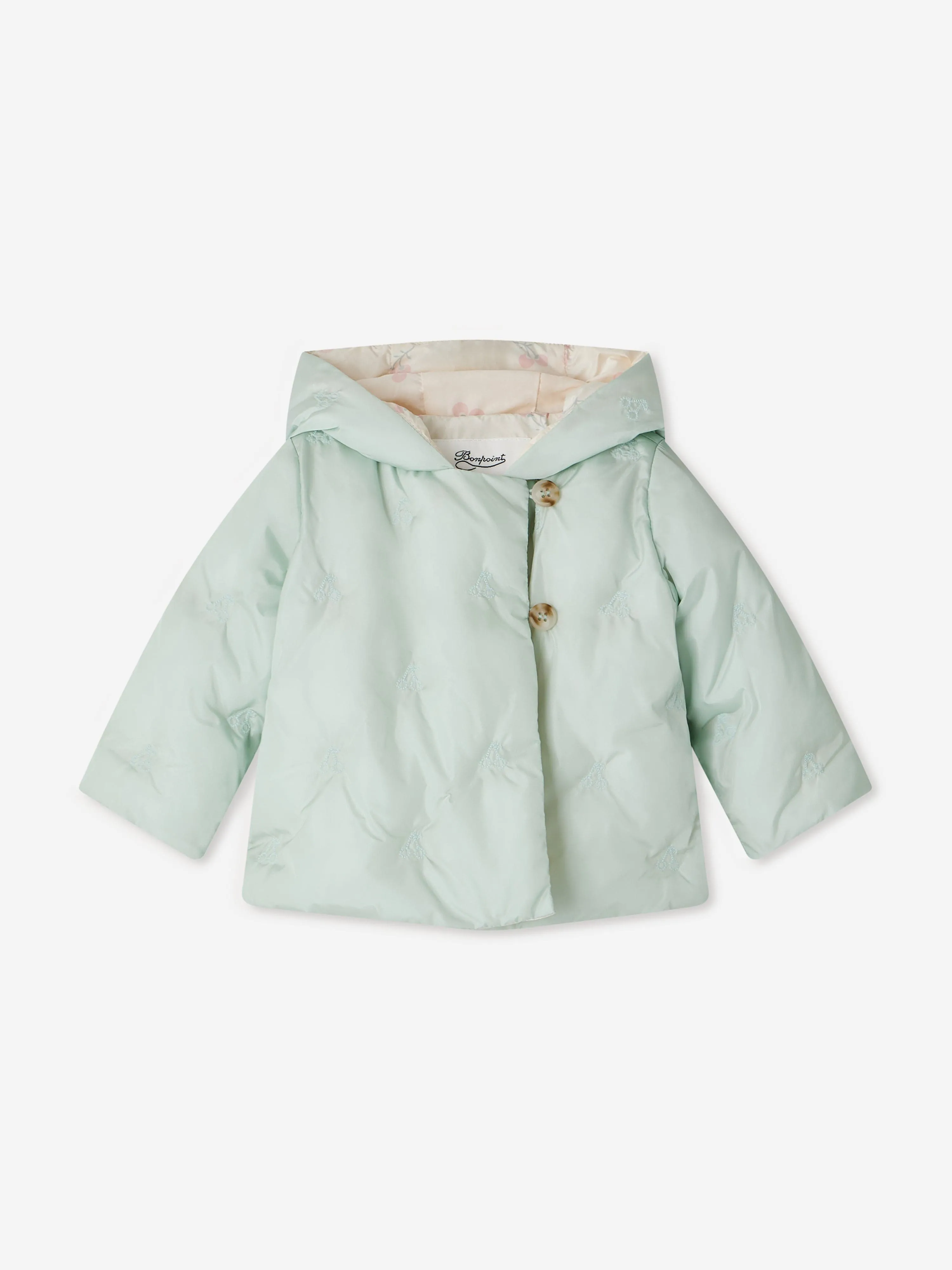 Baby Girls Padded Bonno Jacket in Green
