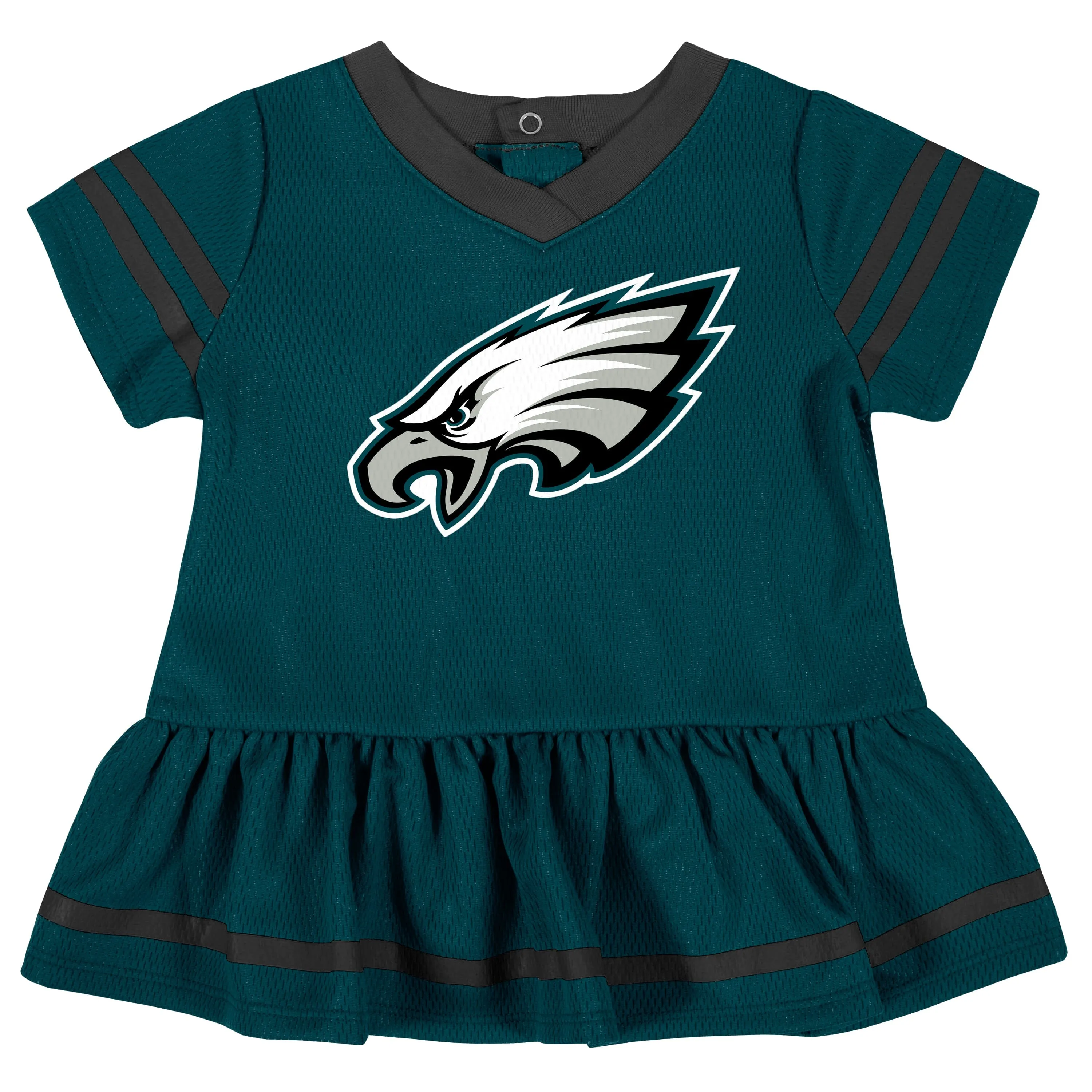 Baby Girls Philadelphia Eagles Cheerleader Dress and Diaper Cover Set Gerber Childrenswea