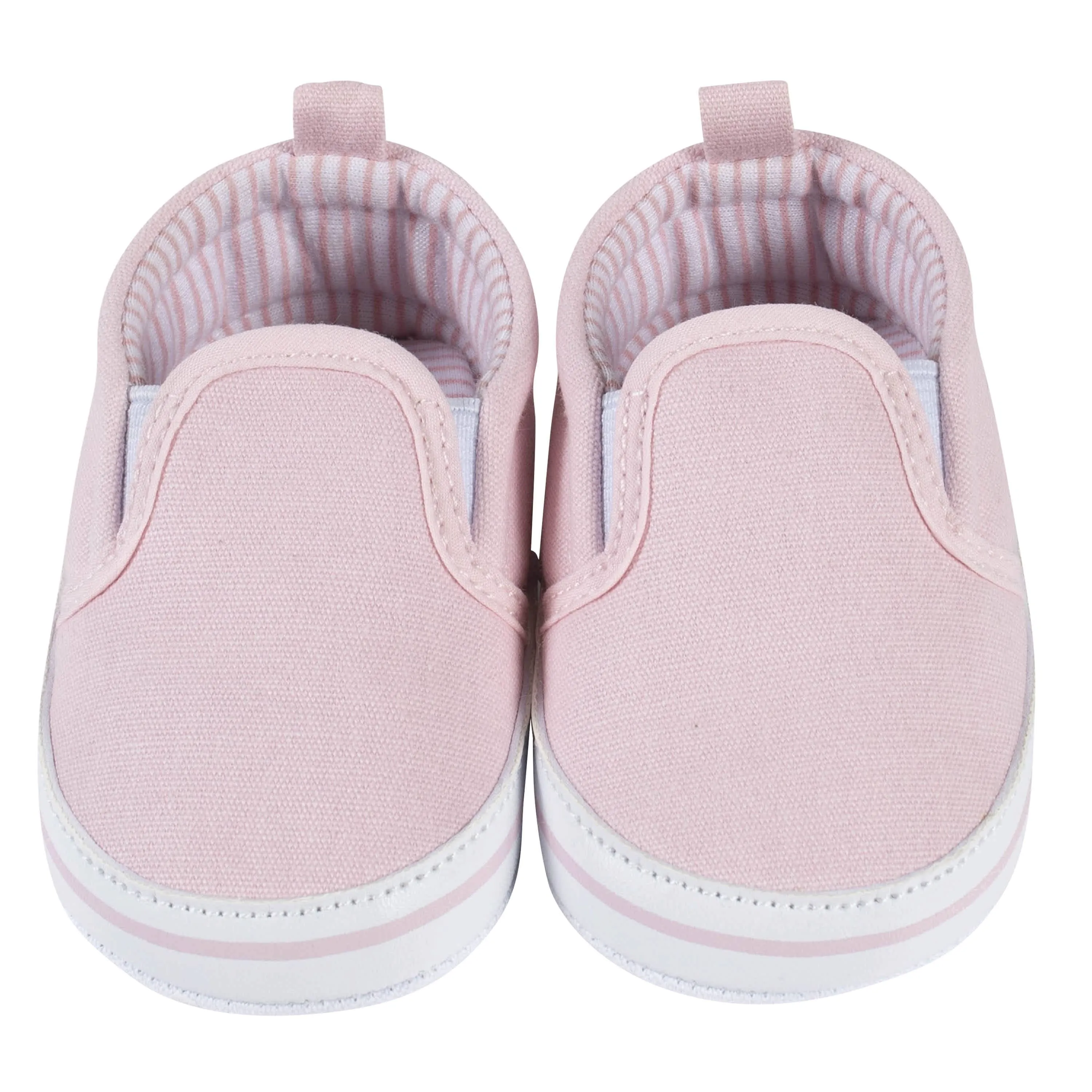 Baby Girls Pink Slip-On Sneaker Gerber Childrenswea