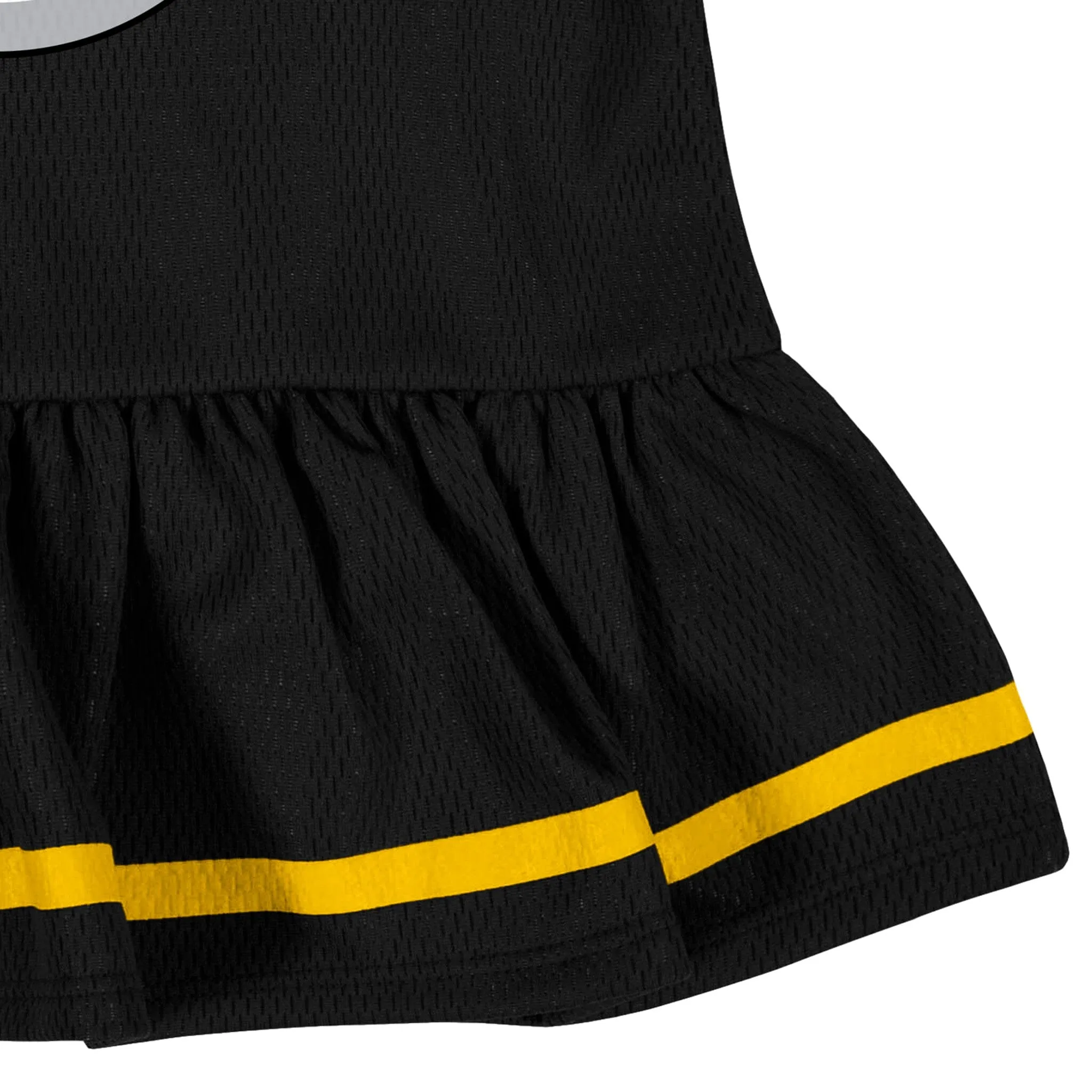 Baby Girls Pittsburgh Steelers Cheerleader Dress and Diaper Cover Set Gerber Childrenswea