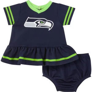 Baby Girls Seahawks Dress & Diaper Cover Set Gerber Childrenswea