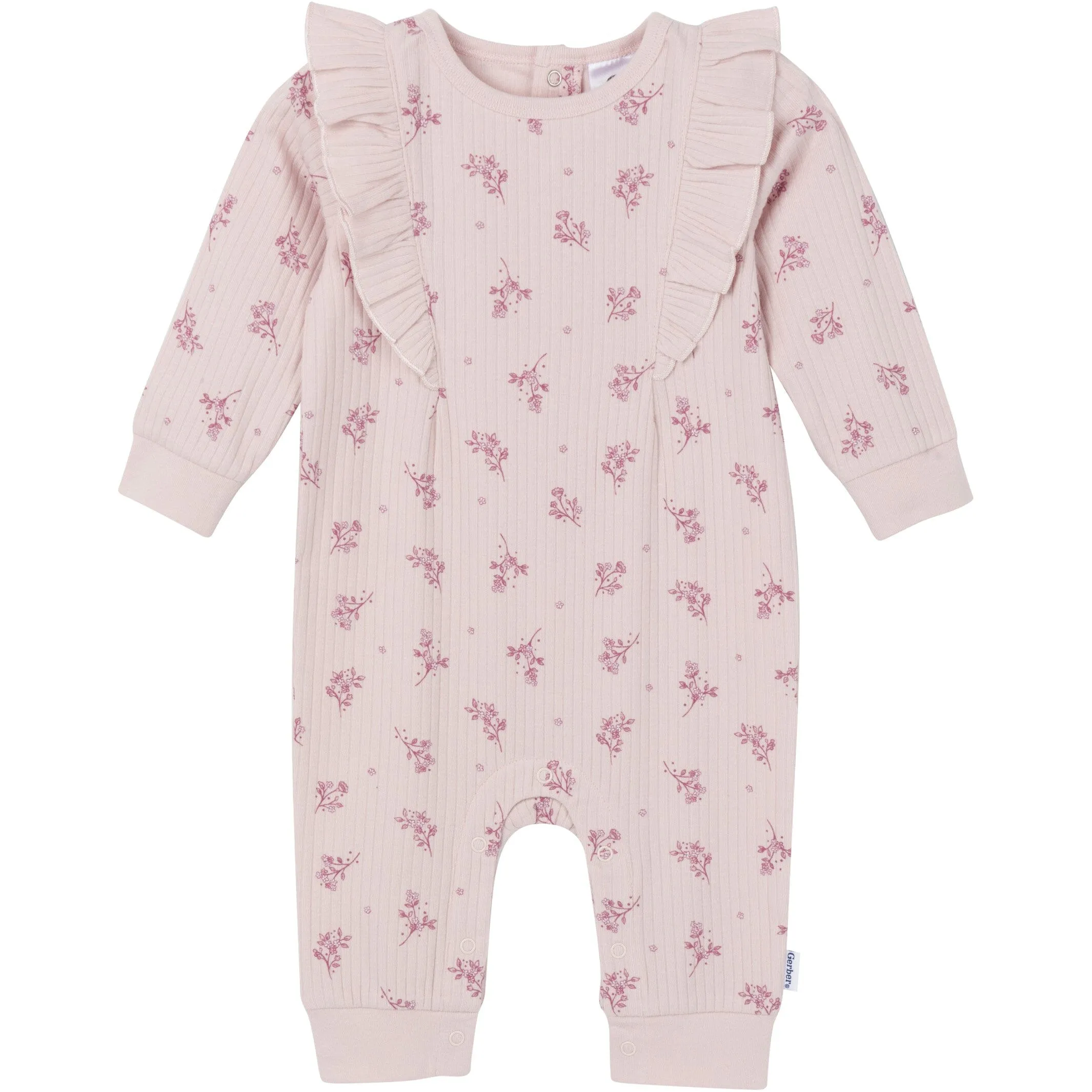 Baby Girls Tossed Flowers Romper Gerber Childrenswea