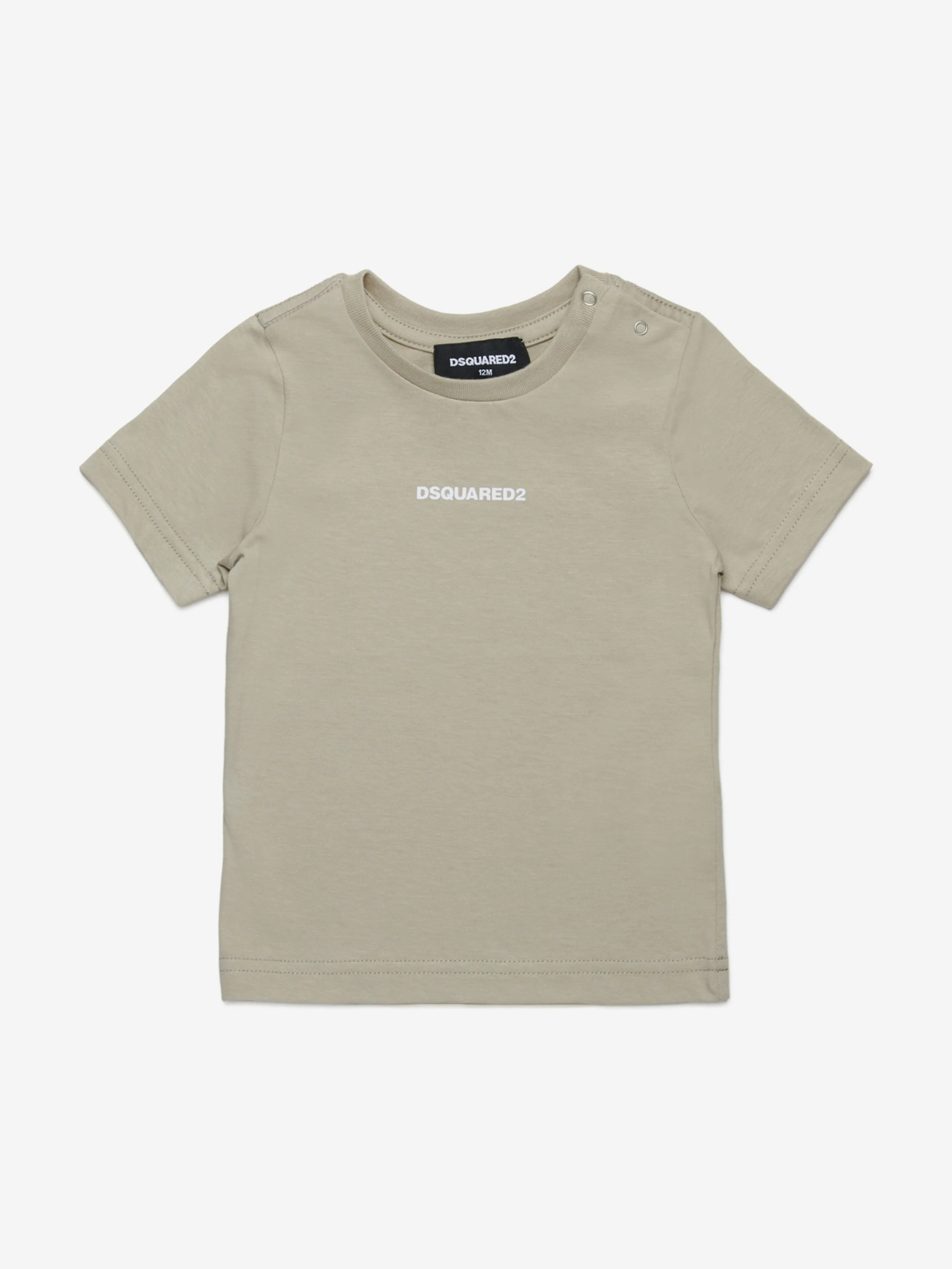 Baby Logo T-Shirt in Beige