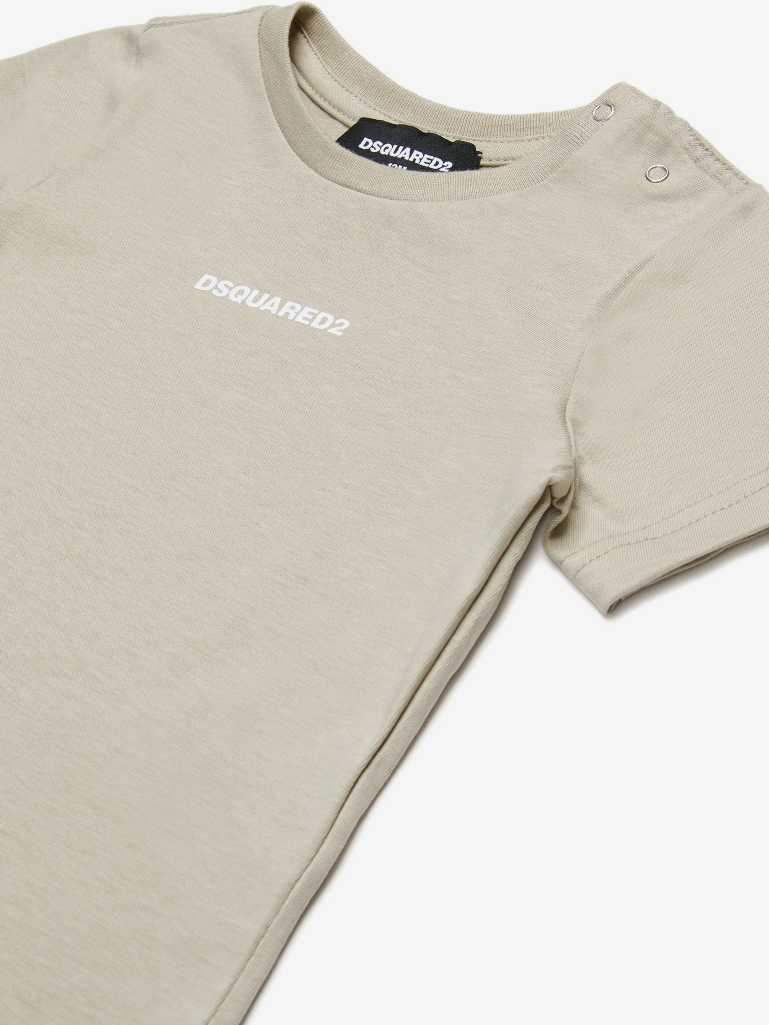 Baby Logo T-Shirt in Beige