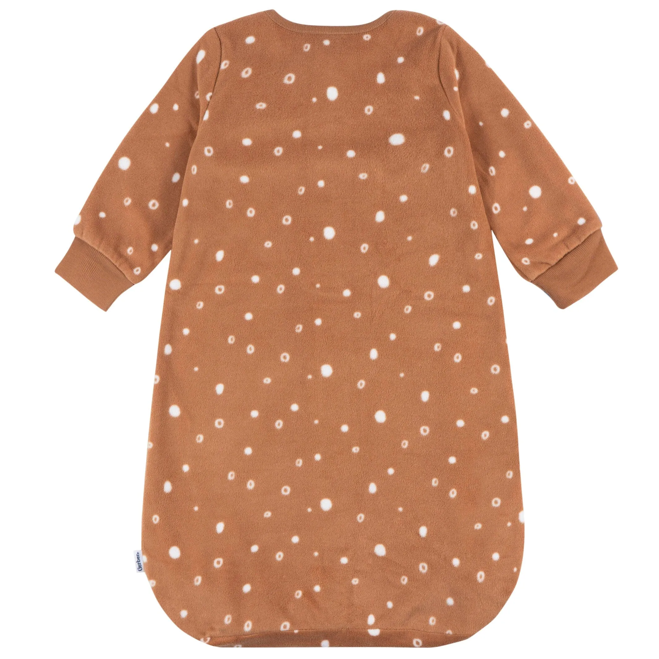 Baby Neutral Brown Dots Wearable Blanket Gerber Childrenswea