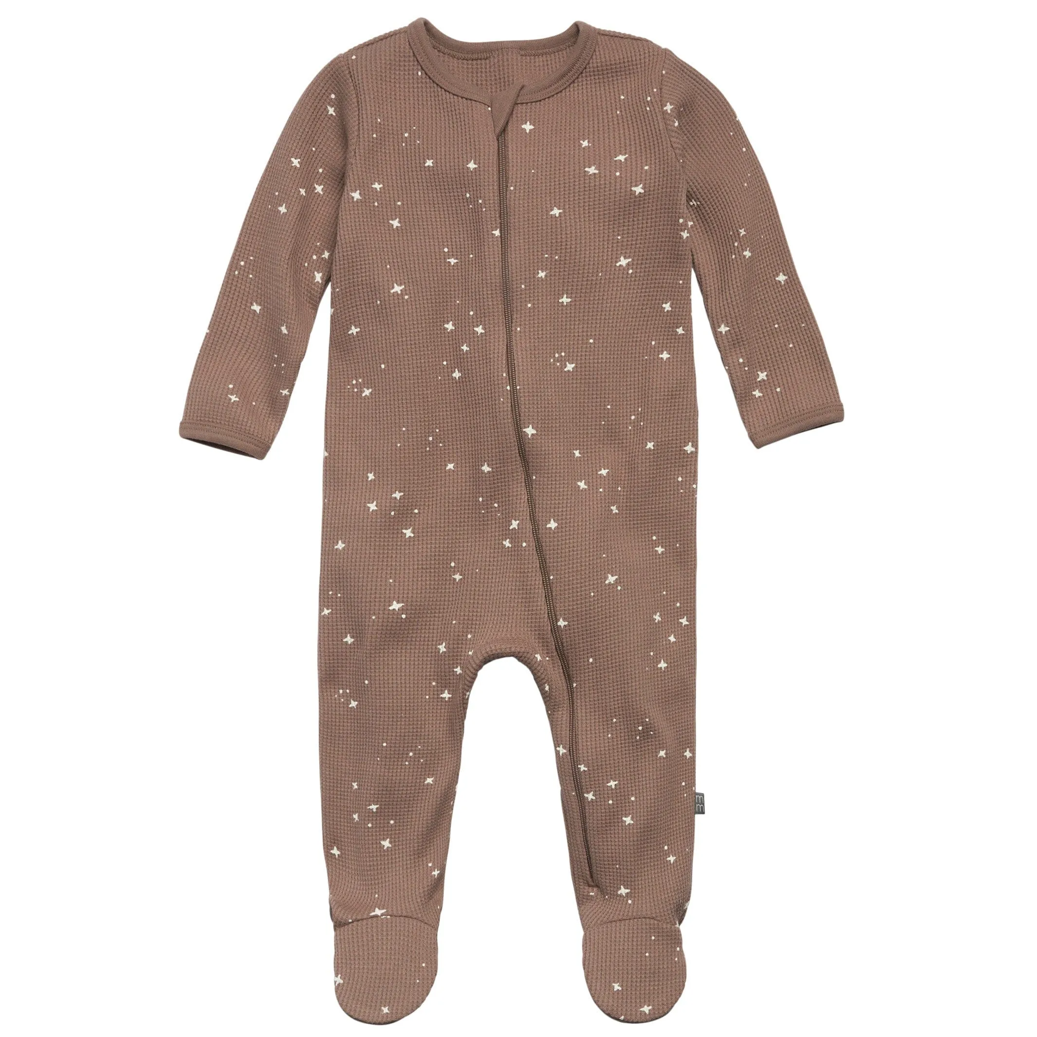 Baby Neutral Brown Stars Waffle Sleep 'N Play Gerber Childrenswea