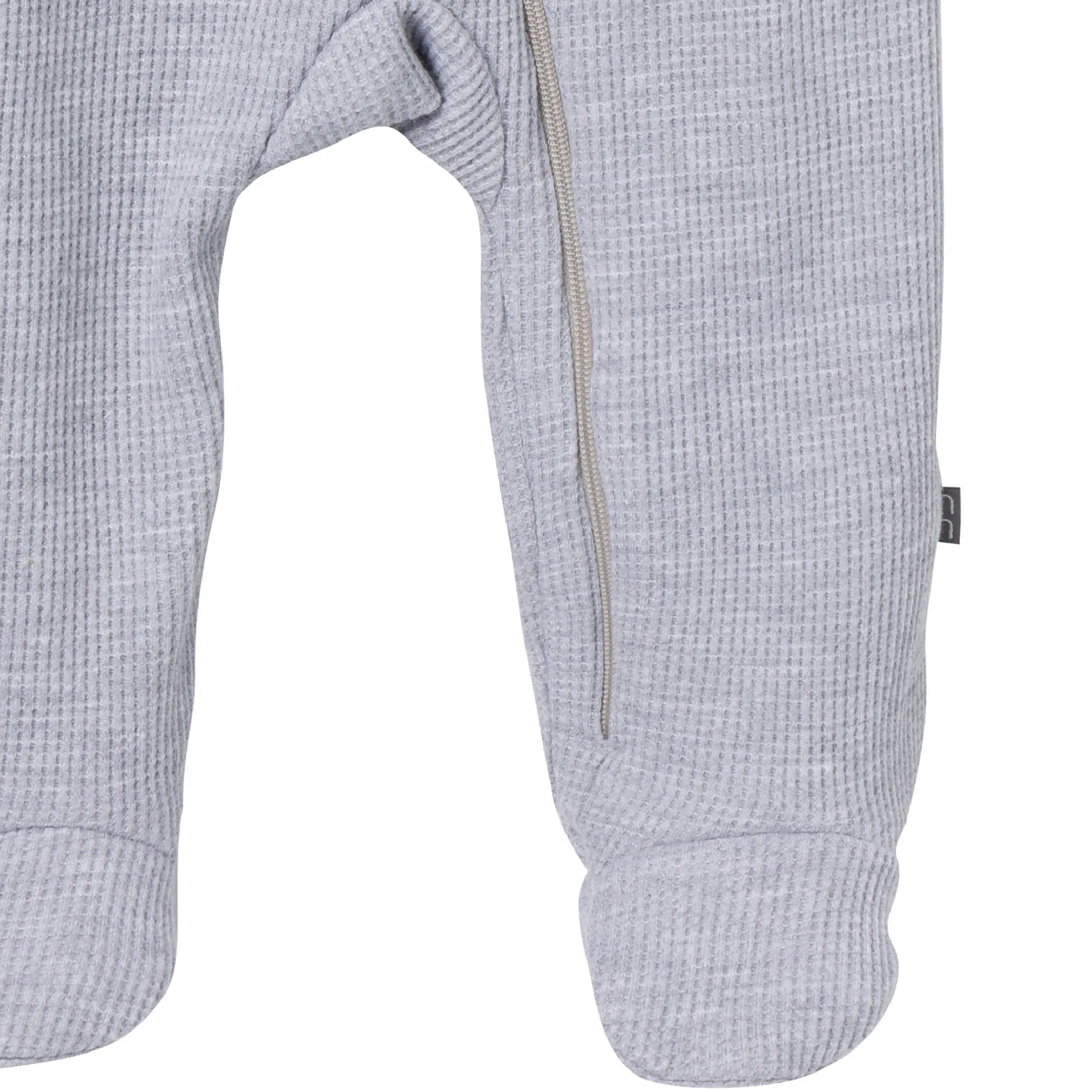 Baby Neutral Grey Heather Waffle Sleep 'N Play Gerber Childrenswea