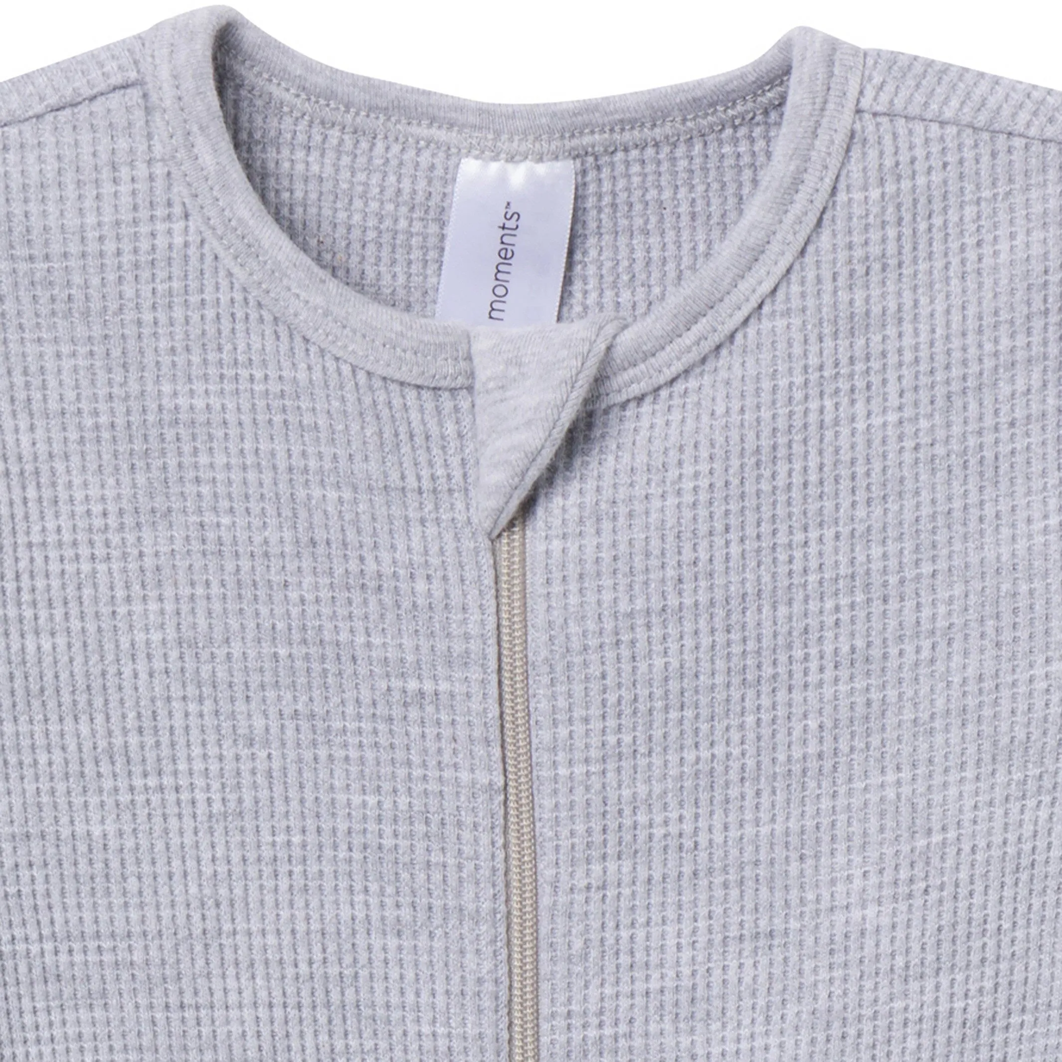 Baby Neutral Grey Heather Waffle Sleep 'N Play Gerber Childrenswea