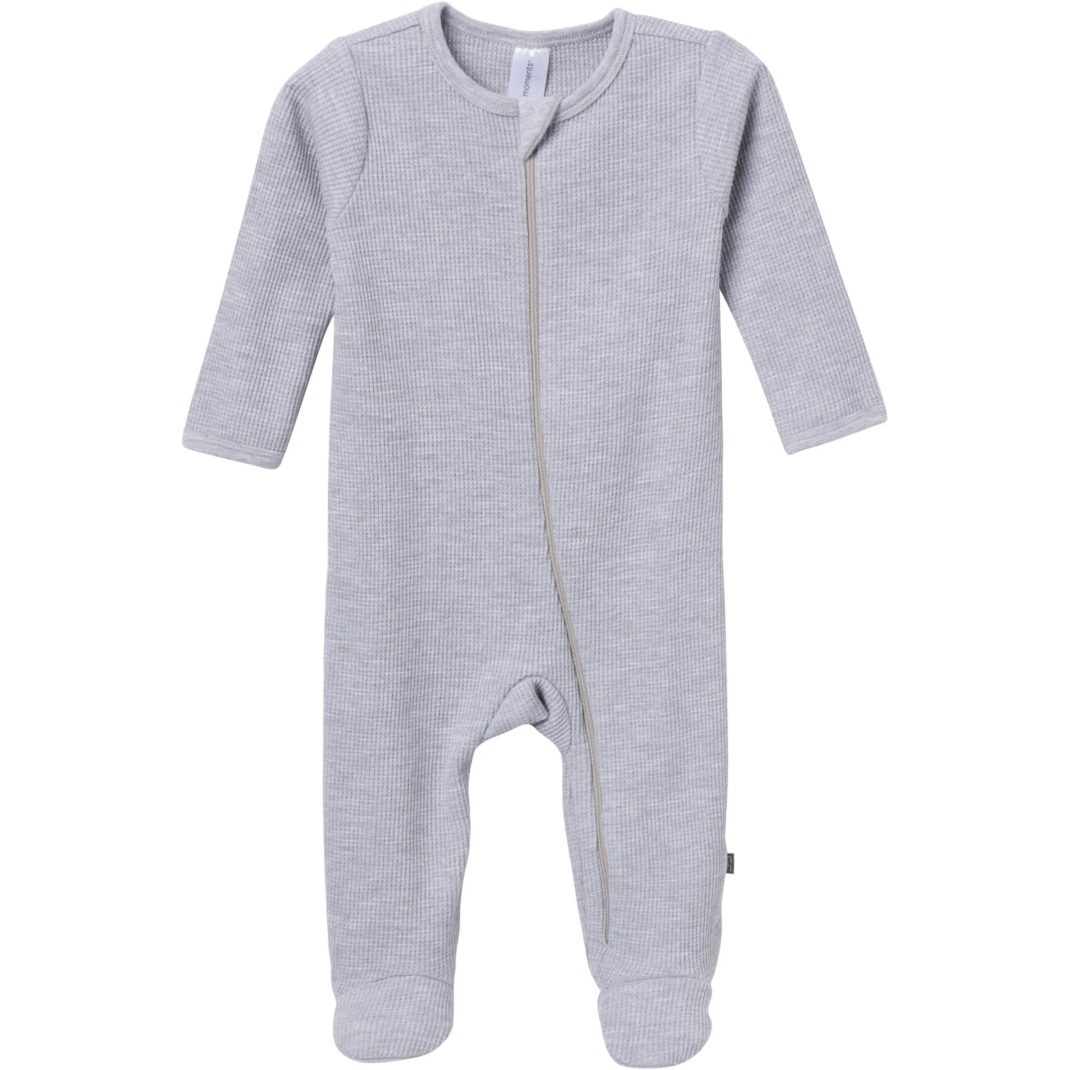 Baby Neutral Grey Heather Waffle Sleep 'N Play Gerber Childrenswea