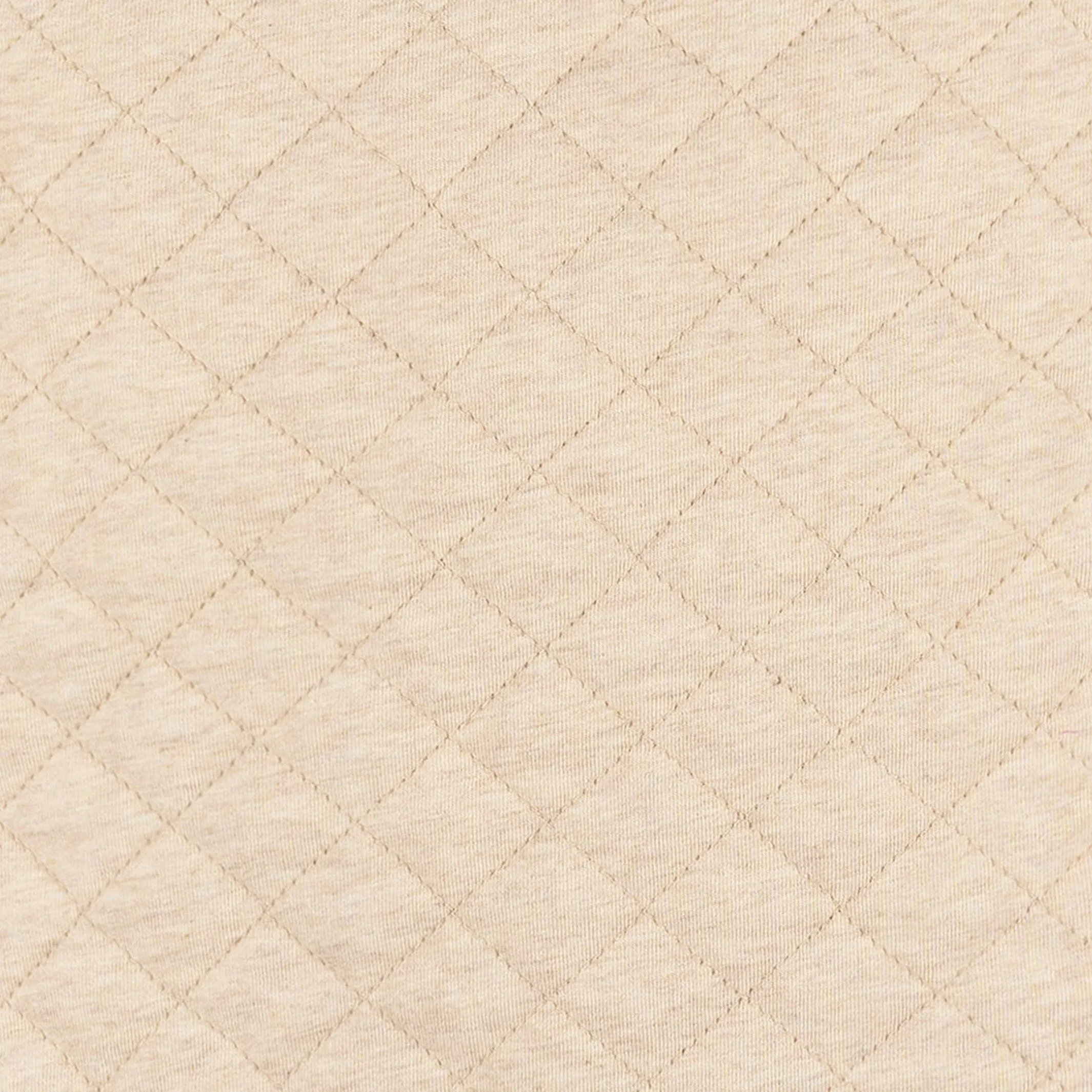 Baby Neutral Oatmeal Heather Quilted Jersey Wearable Blanket Gerber Childrenswea