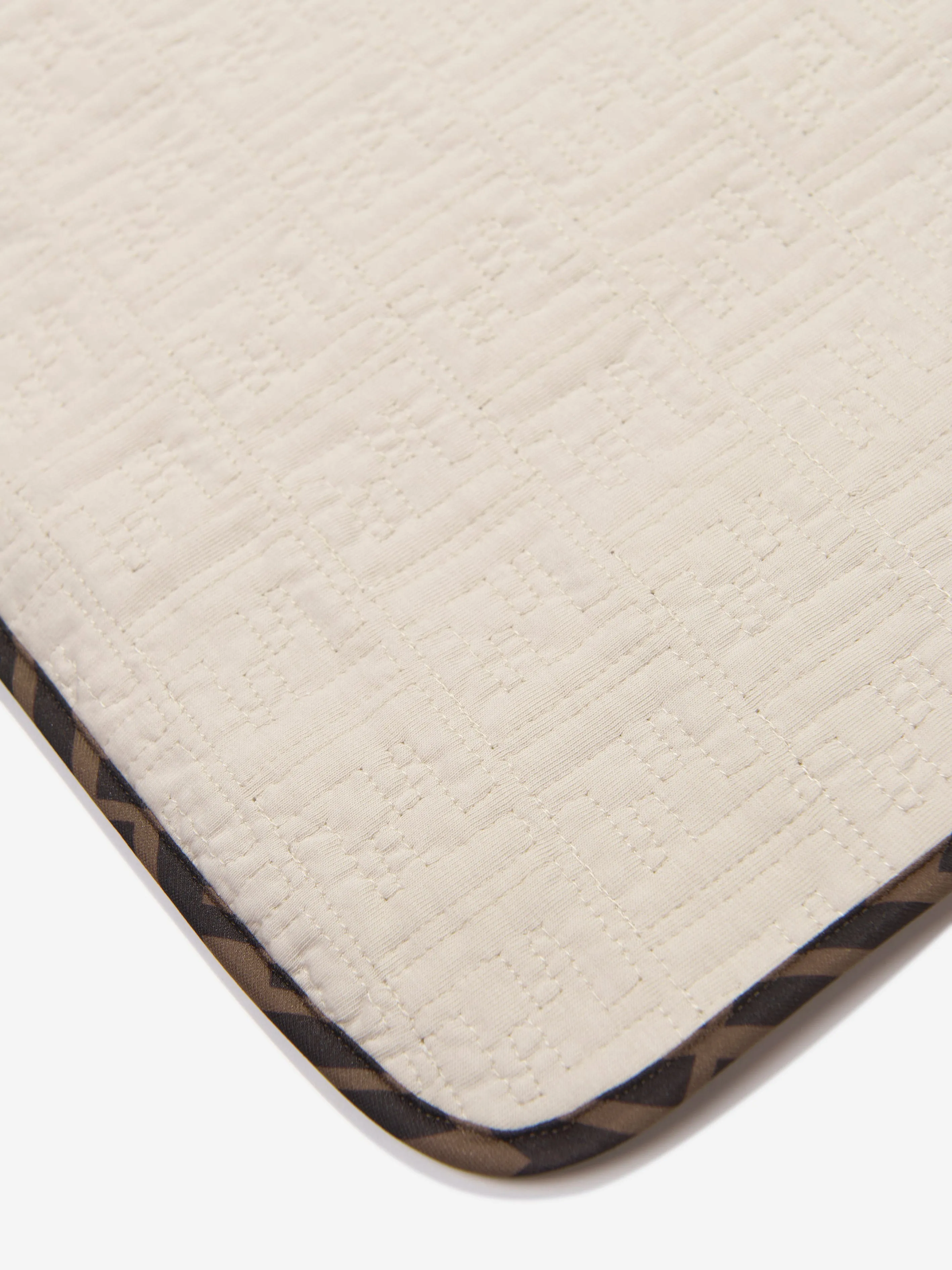 Baby Quilted Cotton Blanket in Beige (80cm)