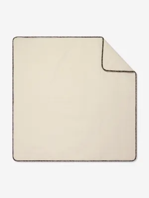 Baby Quilted Cotton Blanket in Beige (80cm)