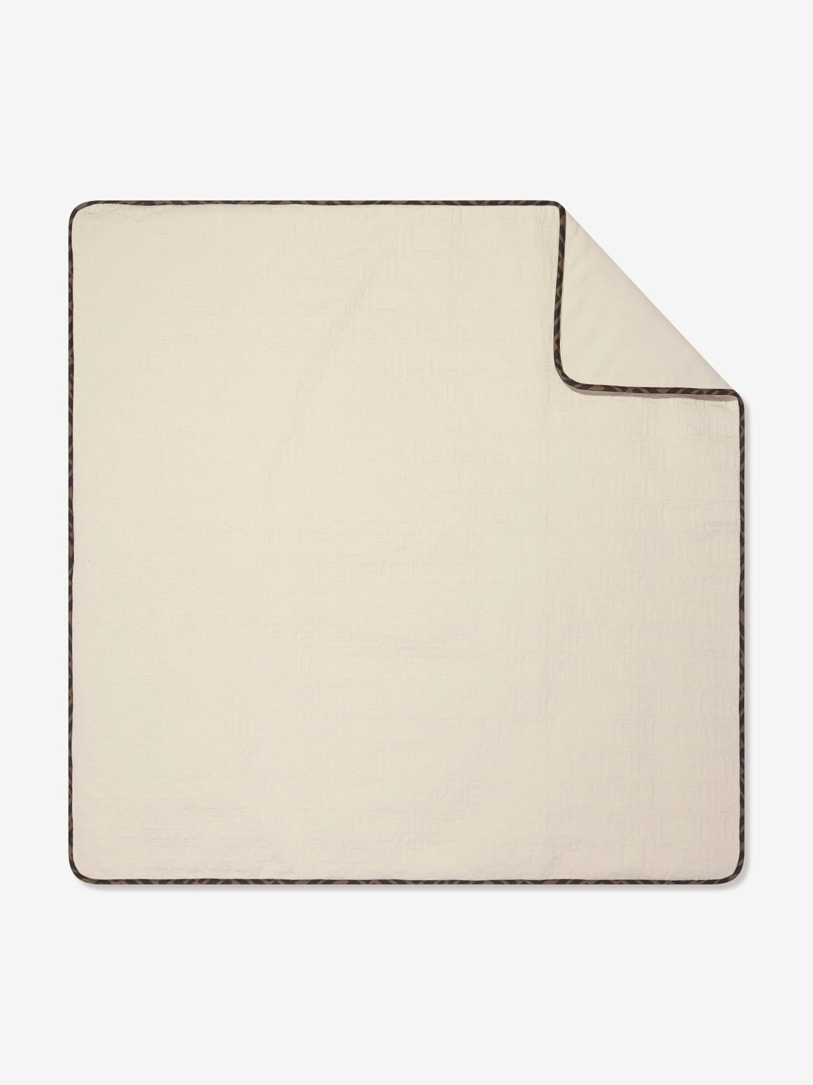 Baby Quilted Cotton Blanket in Beige (80cm)