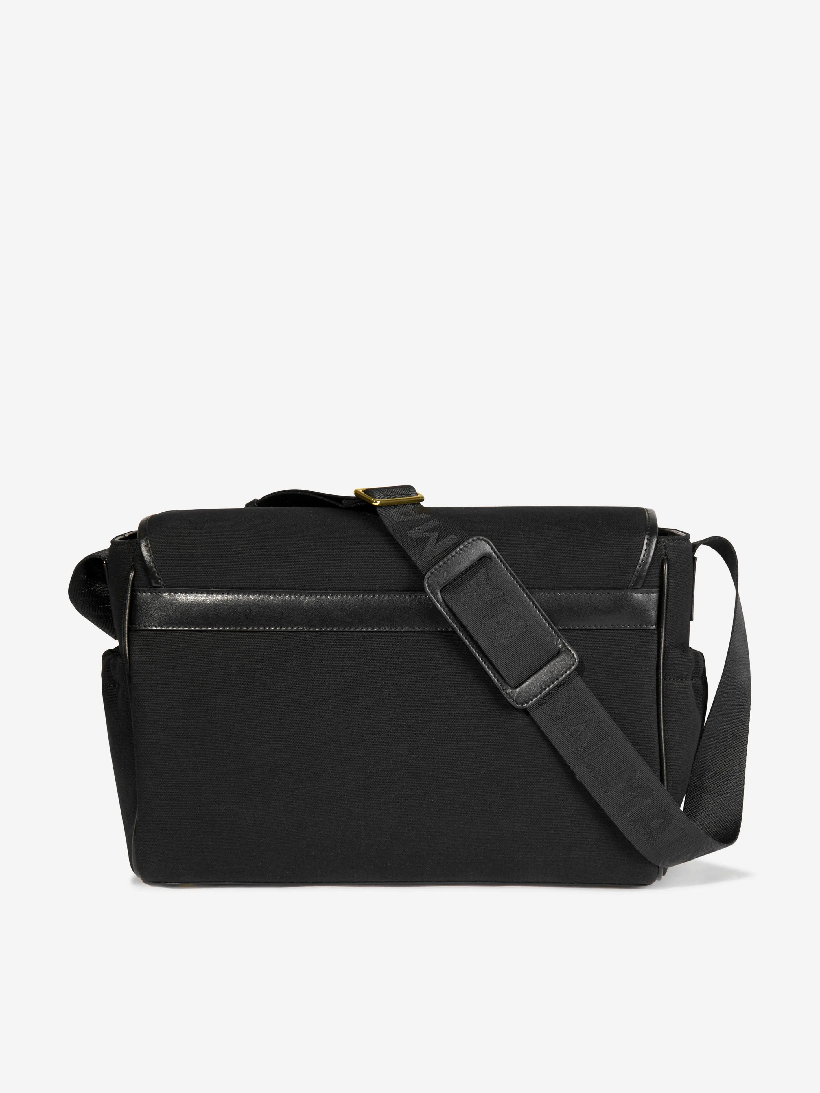 Balmain Baby Logo Changing Bag in Black (40cm)