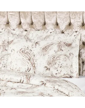 Bianka Pillowcase | Snow x White x Beige Brown TOGAS
