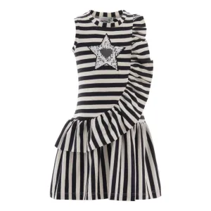 Black Stripe Dress