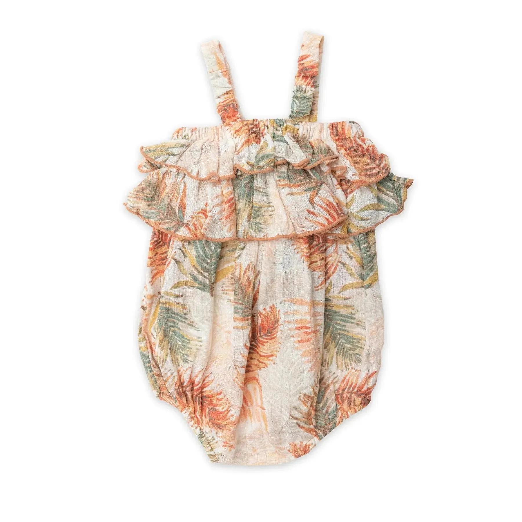 Boho Ruffle Bubble - Palm Leaves | Angel Dear