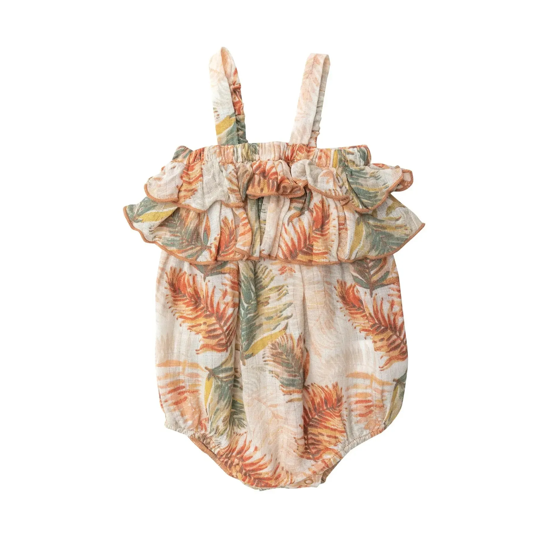Boho Ruffle Bubble - Palm Leaves | Angel Dear