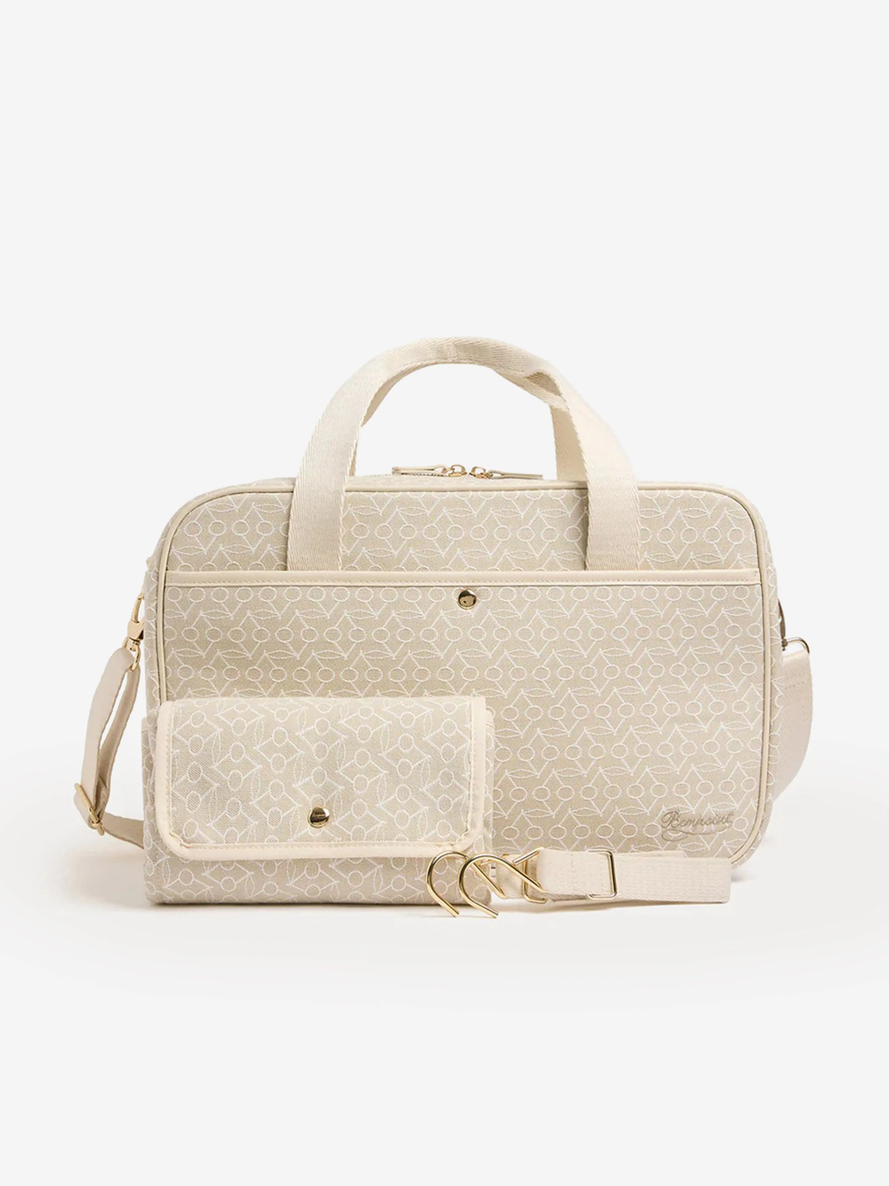 Bonpoint Baby Changing Bag in Ivory (43cm)