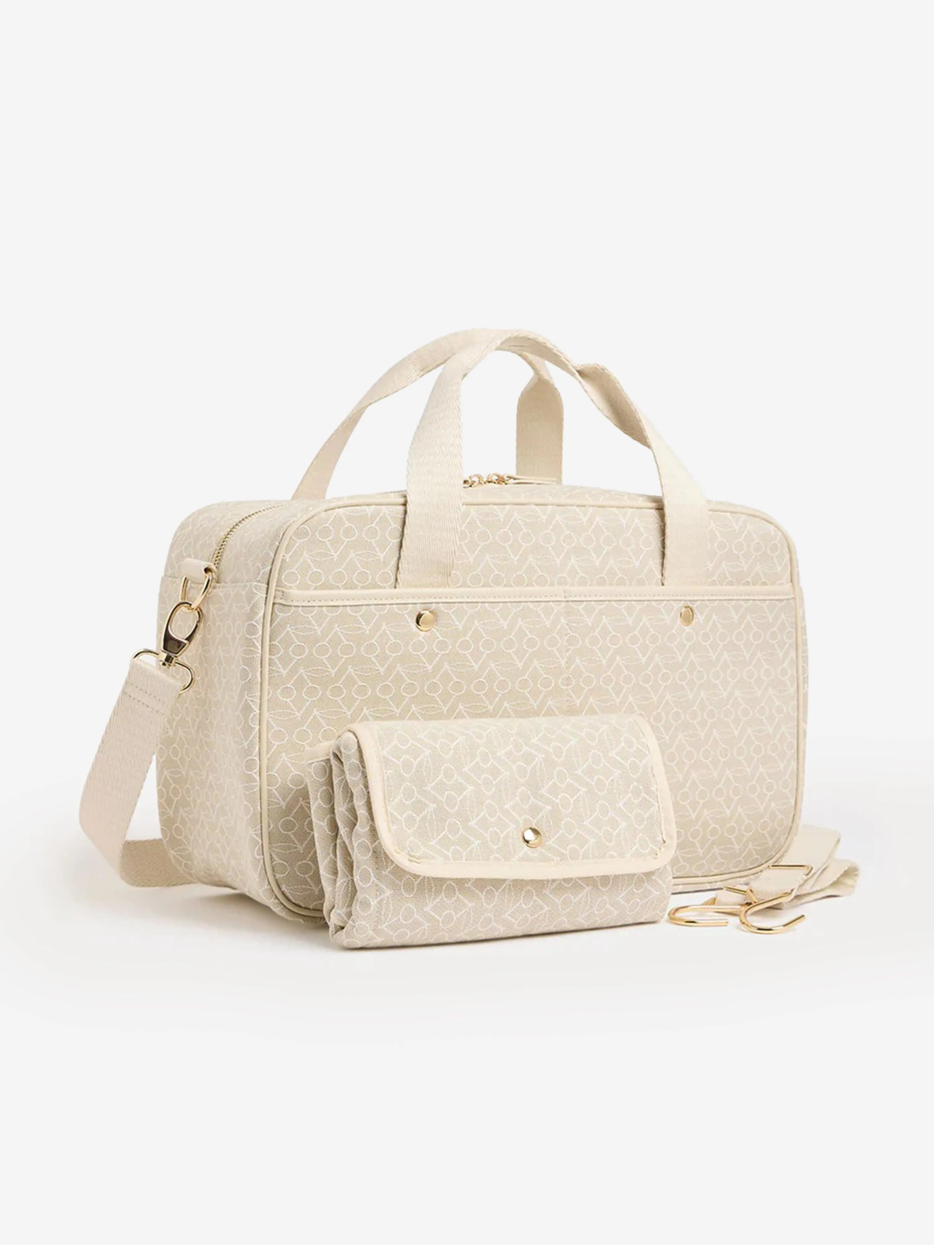 Bonpoint Baby Changing Bag in Ivory (43cm)