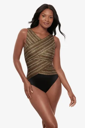 Brio One Piece in Sparkle Sands