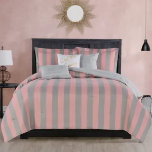 Cabana Striped Reversible Comforter Set Juicy Couture