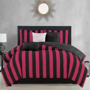 Cabana Striped Reversible Comforter Set Juicy Couture