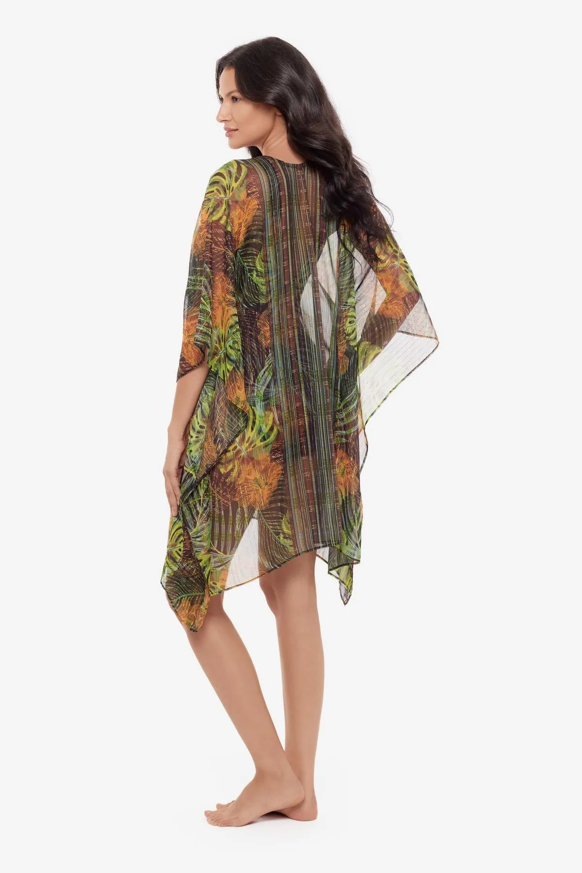 Caftan Cover Up in Sunset Islet