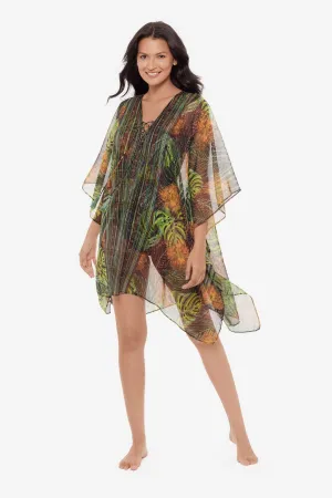Caftan Cover Up in Sunset Islet