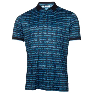 Calvin Klein Signature Polo Shirt - Navy/Boy Blue