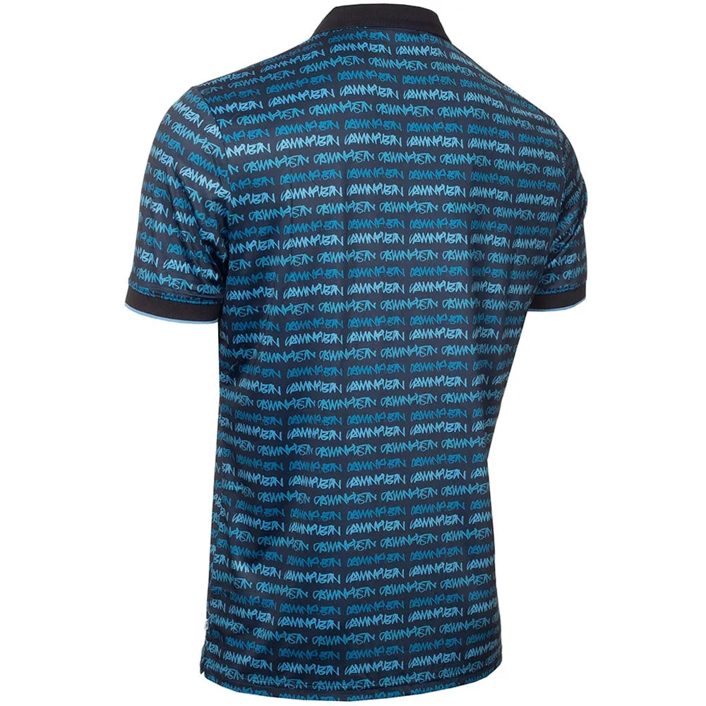 Calvin Klein Signature Polo Shirt - Navy/Boy Blue