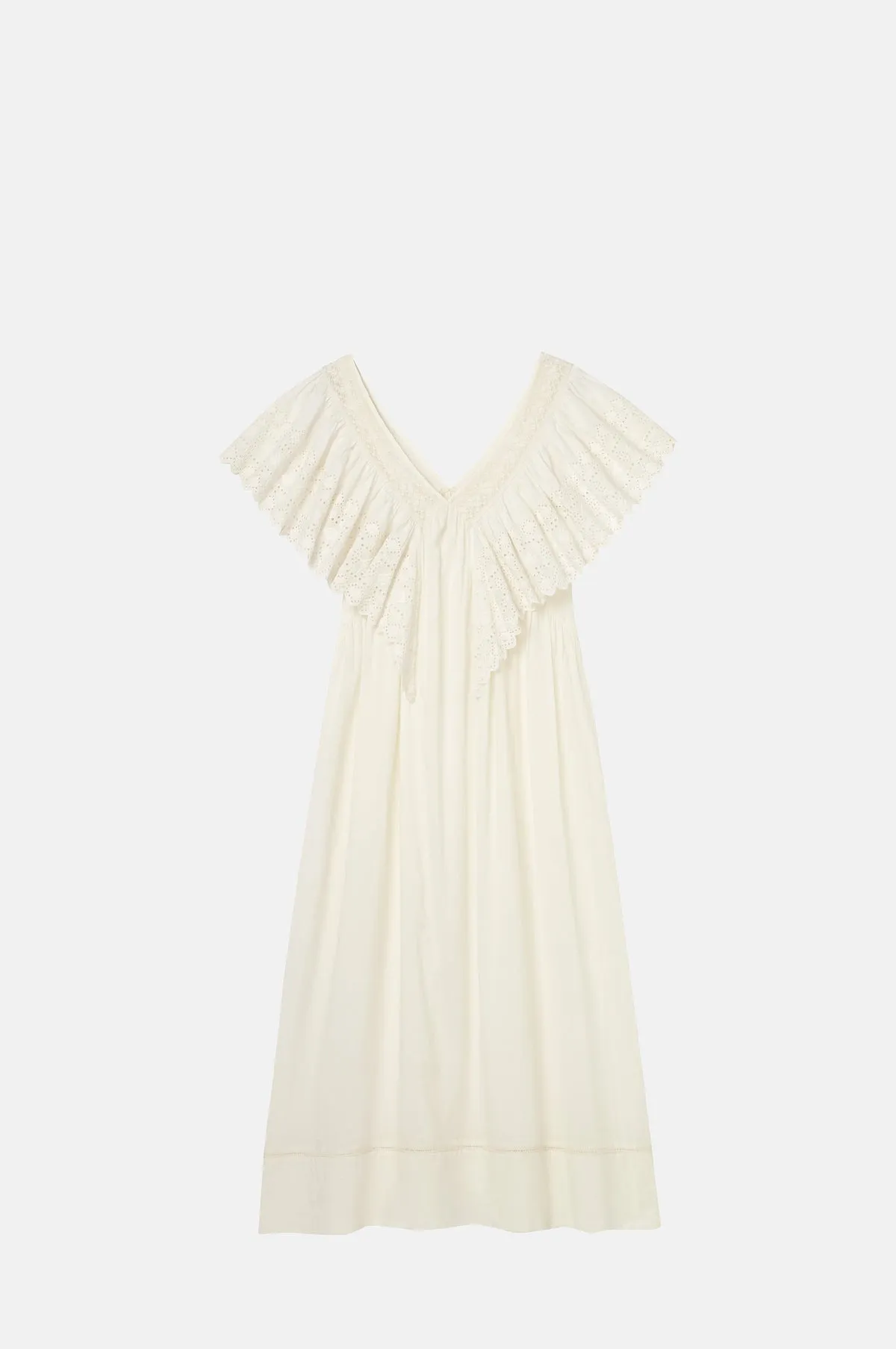Camelia Dress Vintage White