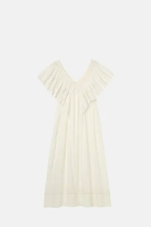 Camelia Dress Vintage White