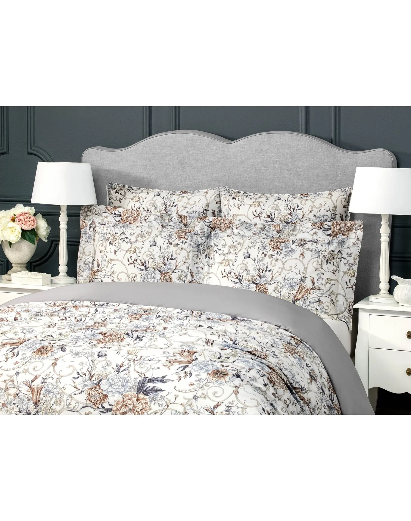 Carol Pillowcase | Snow x White x Light Gray x Beige TOGAS