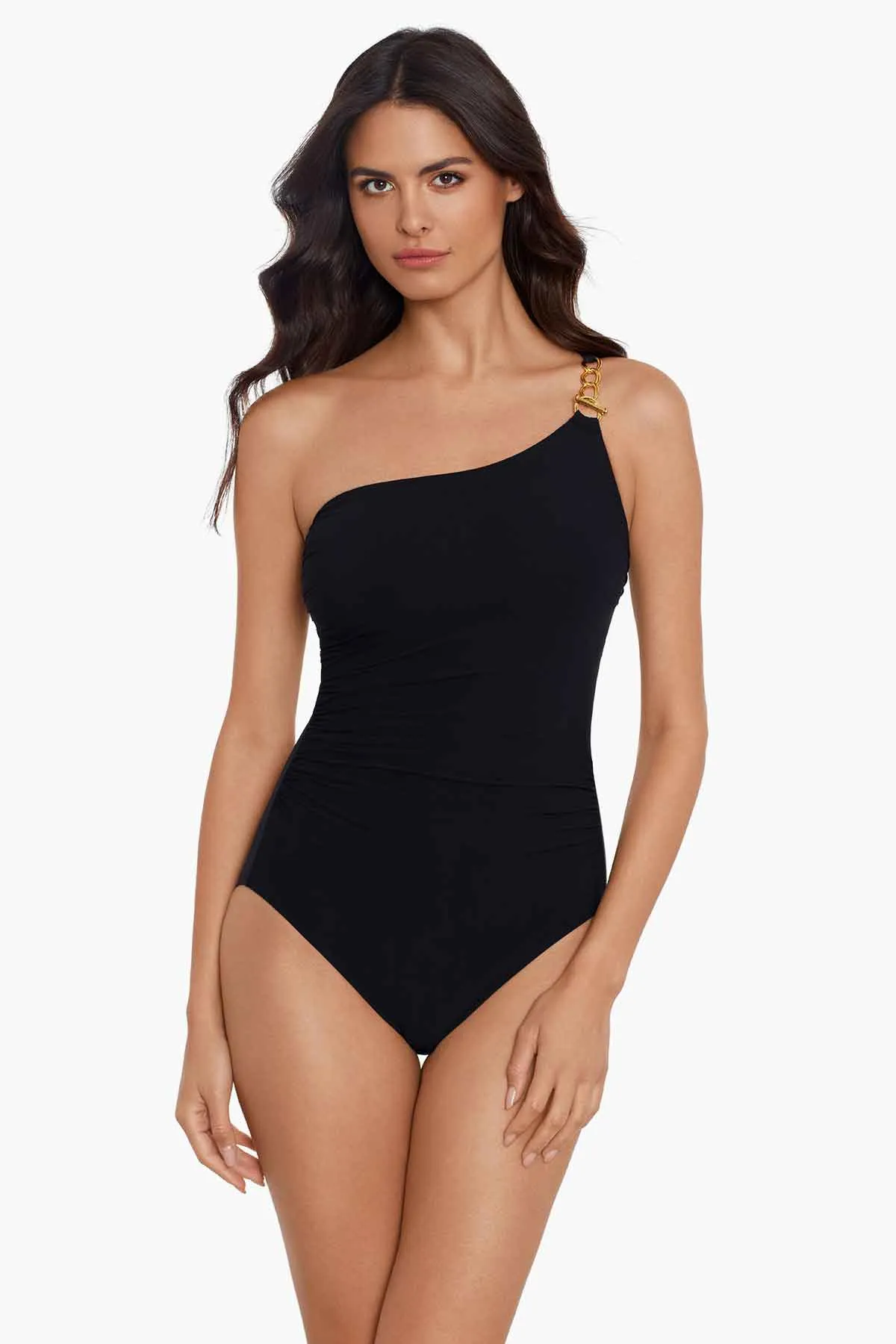 Charlize One Piece Swimsuit in Hyper Link