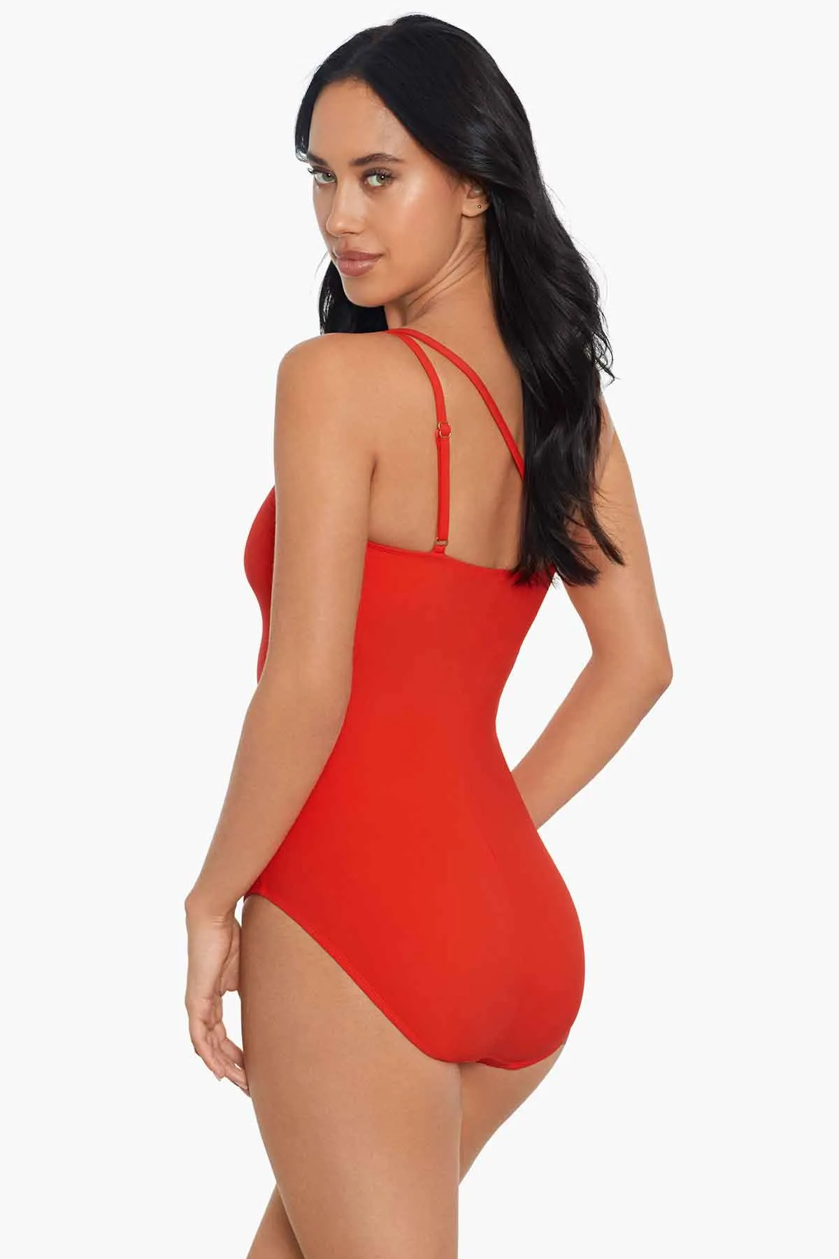 Charlize One Piece Swimsuit in Hyper Link