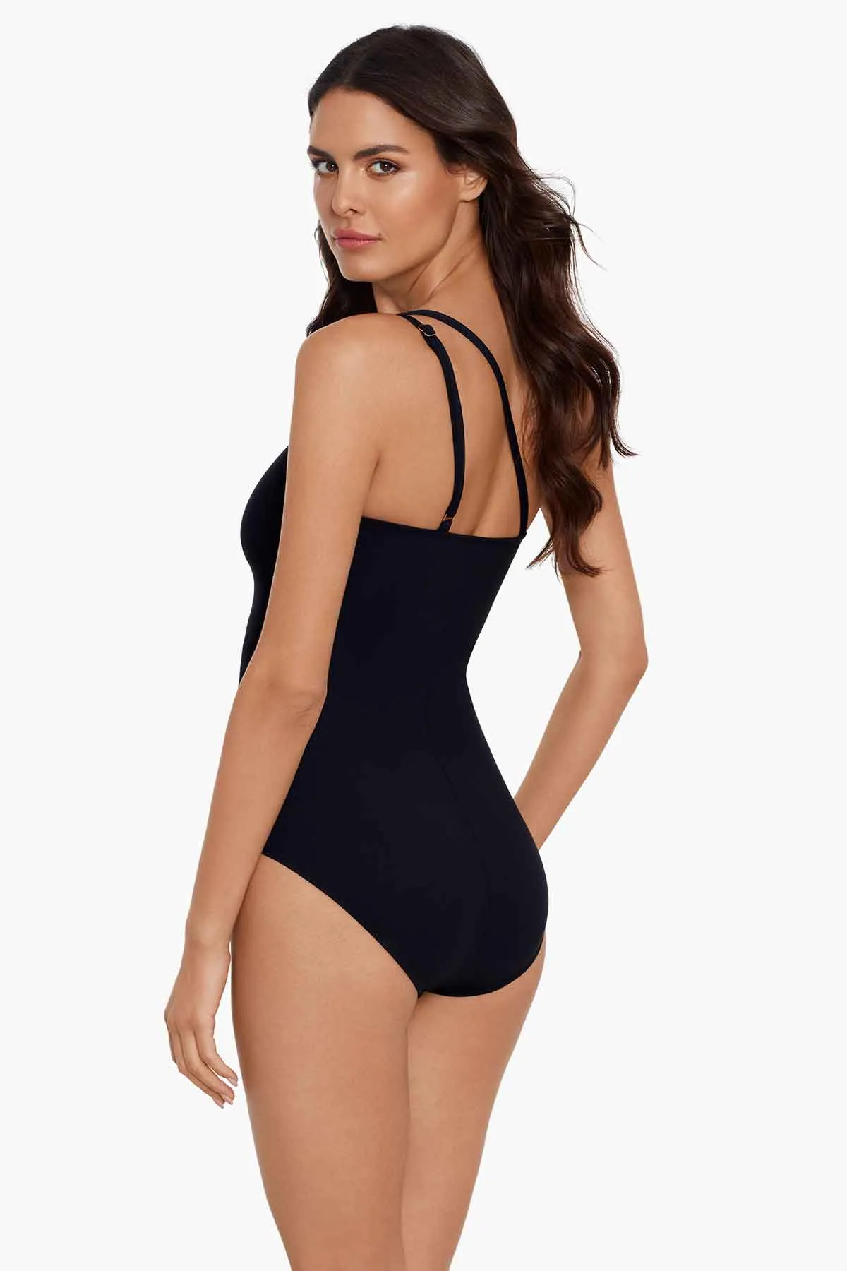 Charlize One Piece Swimsuit in Hyper Link