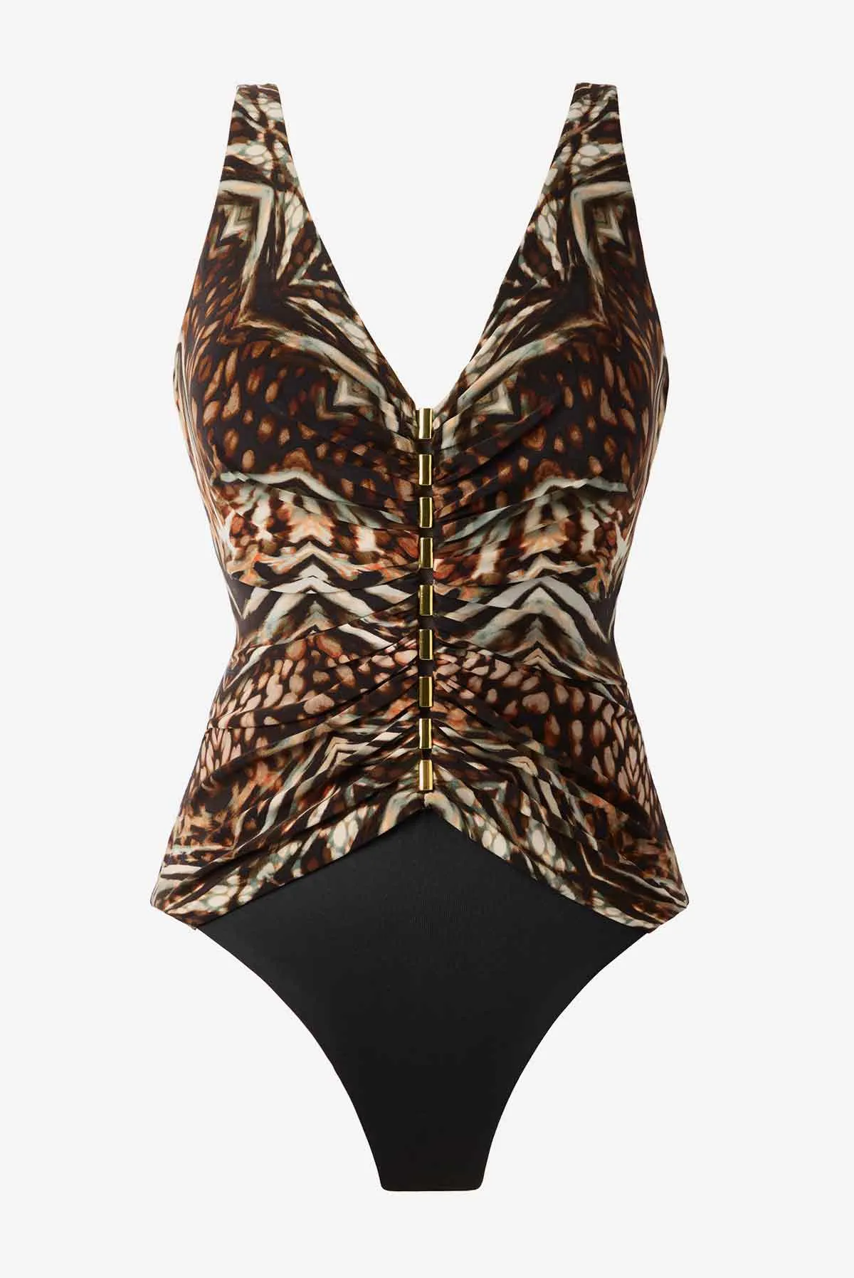 Charmer One Piece in Tribal Tigress