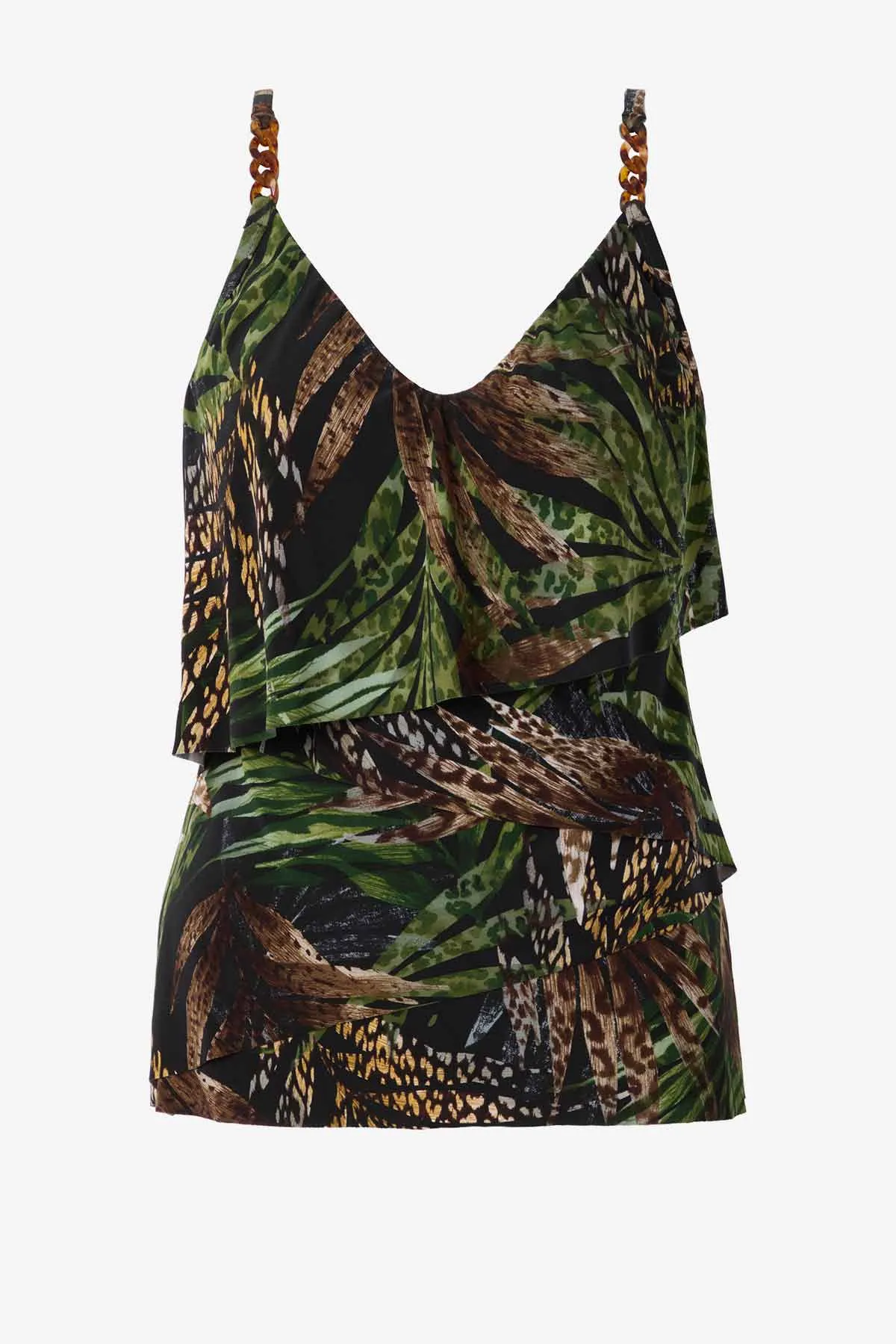 Clo Tankini Top in Nighthawk
