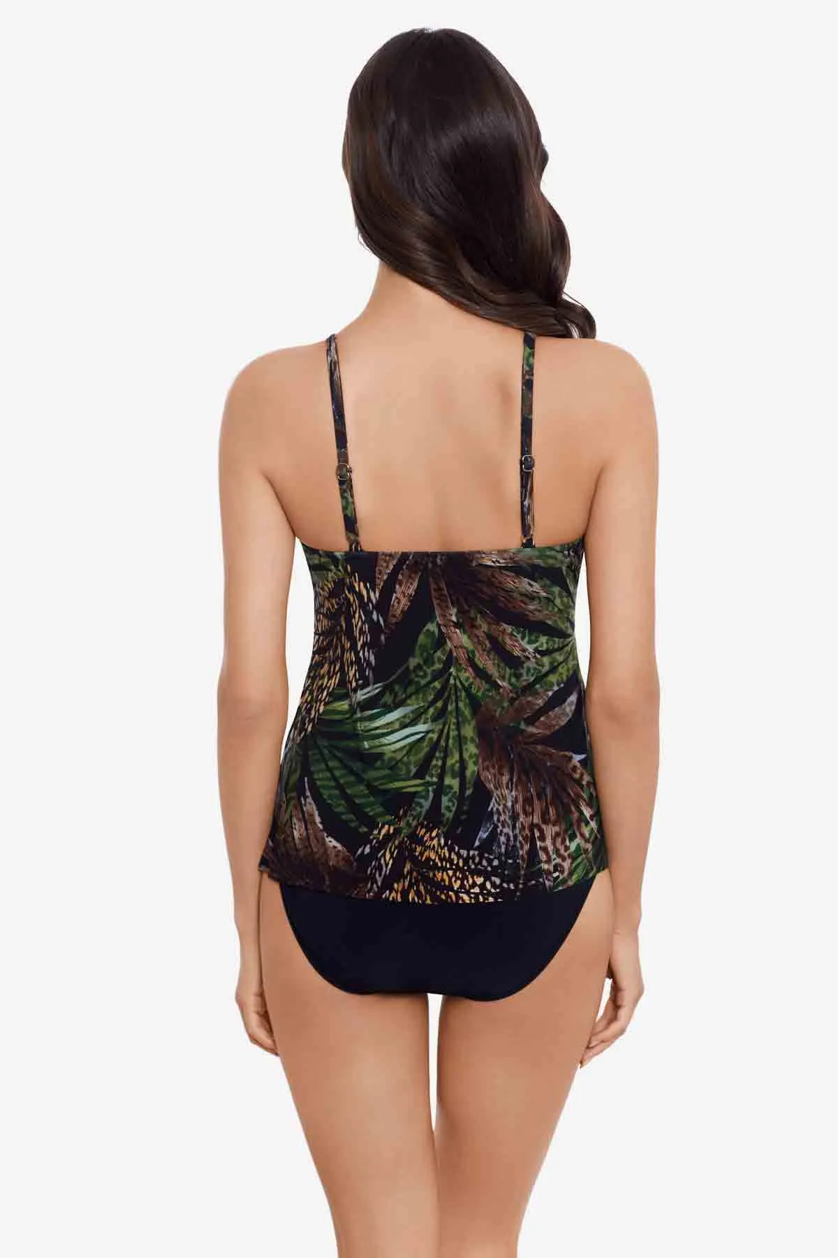 Clo Tankini Top in Nighthawk