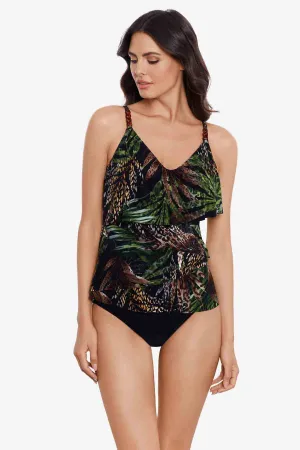 Clo Tankini Top in Nighthawk
