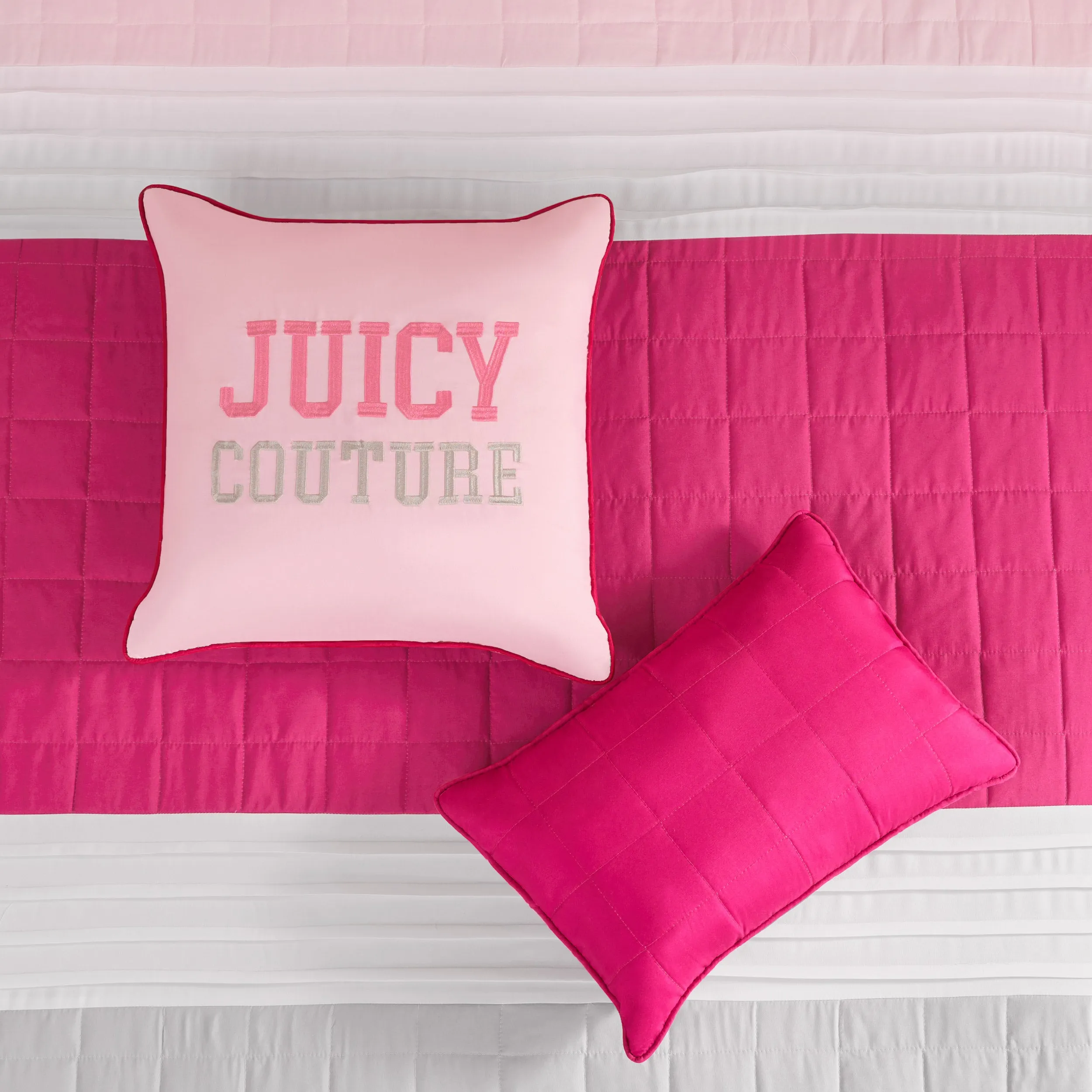 Color Blocked Pieced Comforter Set Juicy Couture