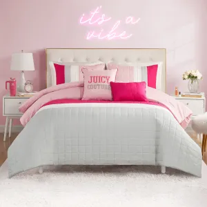 Color Blocked Pieced Comforter Set Juicy Couture