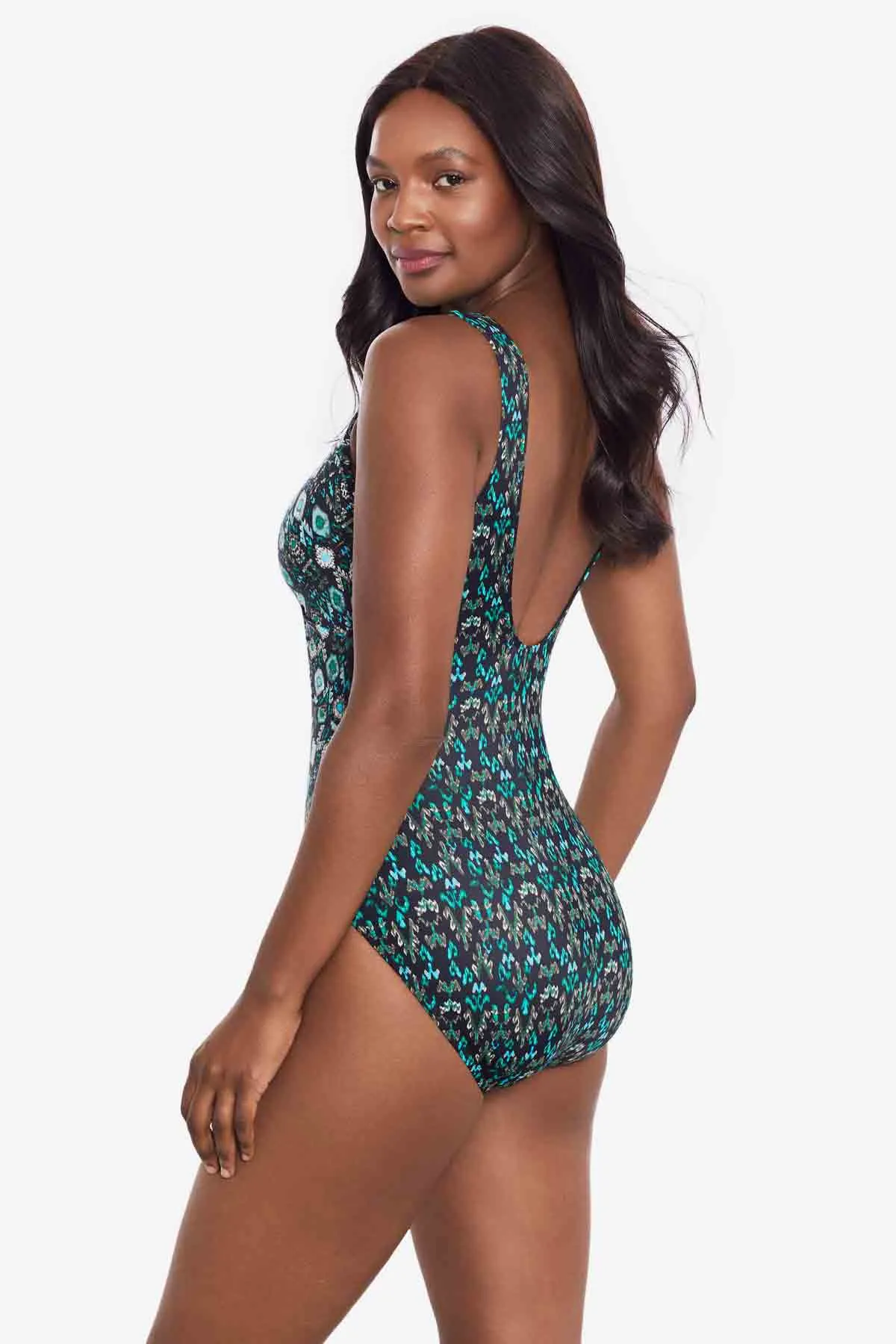 Criss Cross Escape One Piece in Bijoux